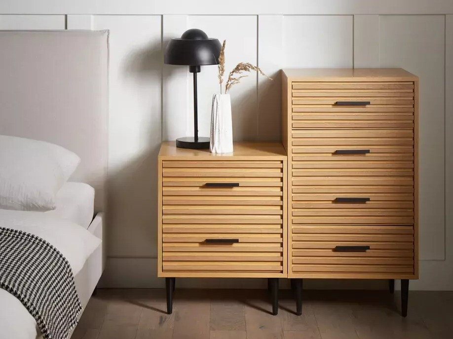 Συρταριέρα Berwyn 2912 (Ανοιχτό καφέ)