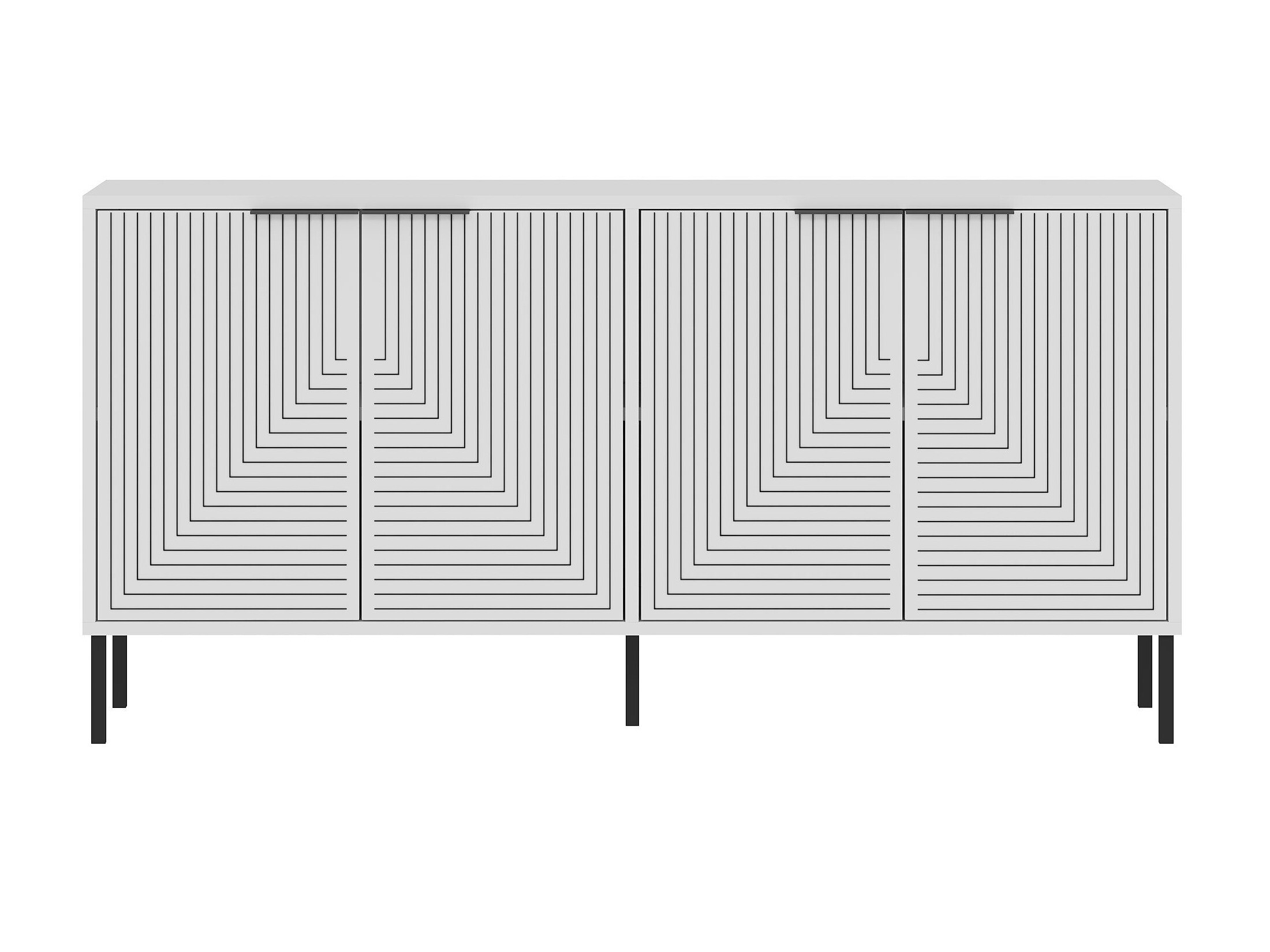 Μπουφέ Kailua 2704 (Άσπρο)