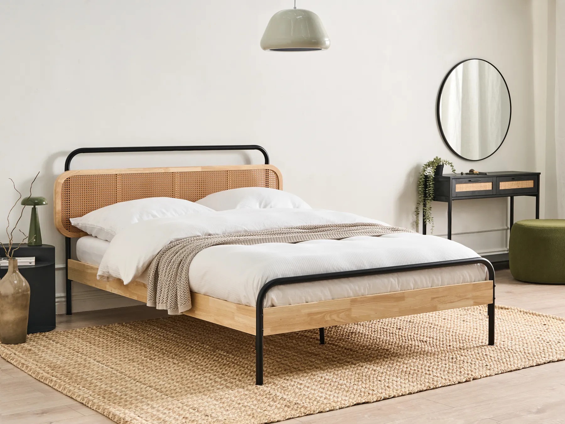 Κρεβάτι Berwyn 2034 (Ανοιχτό καφέ)