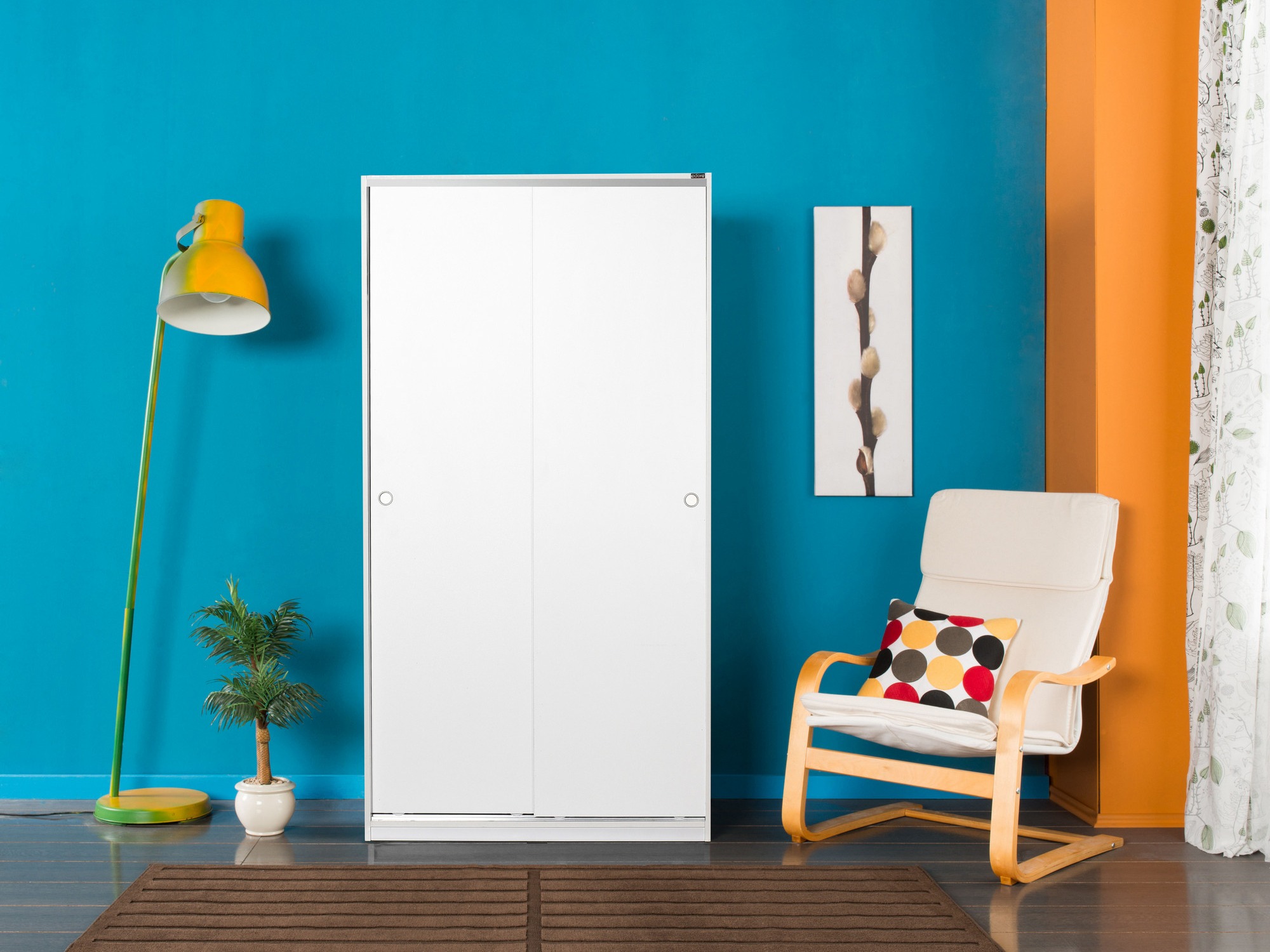 Ντουλάπα Kailua 2708 (Άσπρο)