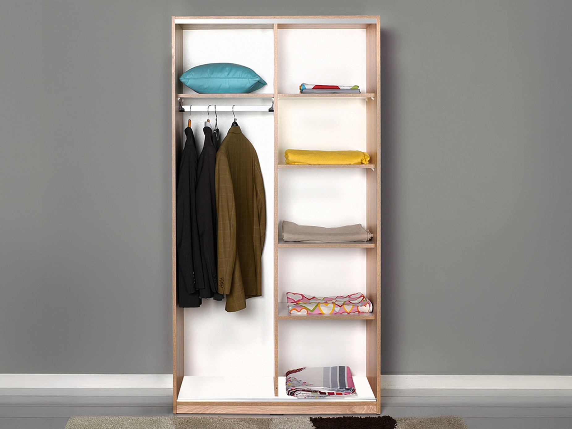 Ντουλάπα Kailua 2708 (Sonoma οξιά)