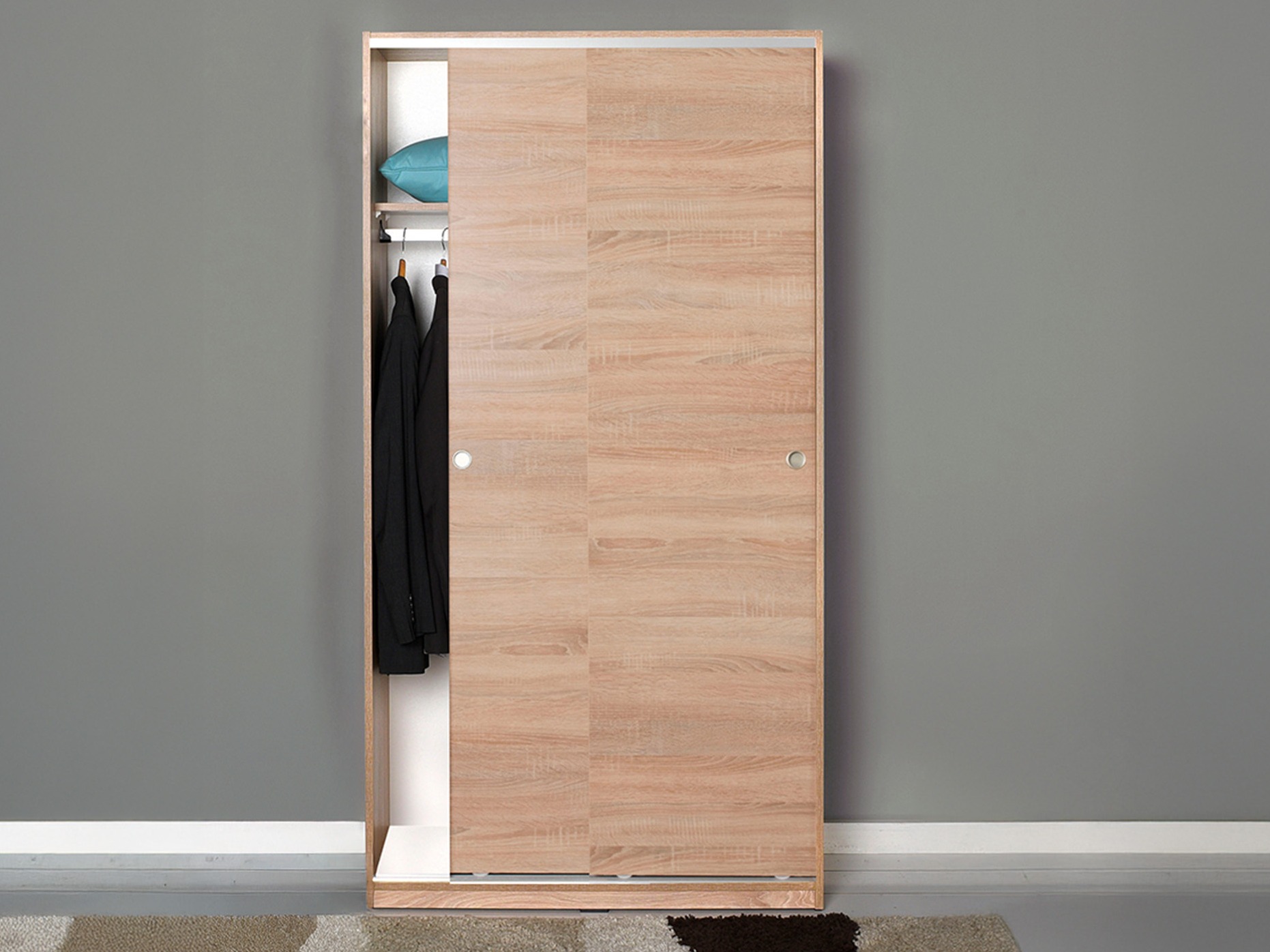 Ντουλάπα Kailua 2708 (Sonoma οξιά)