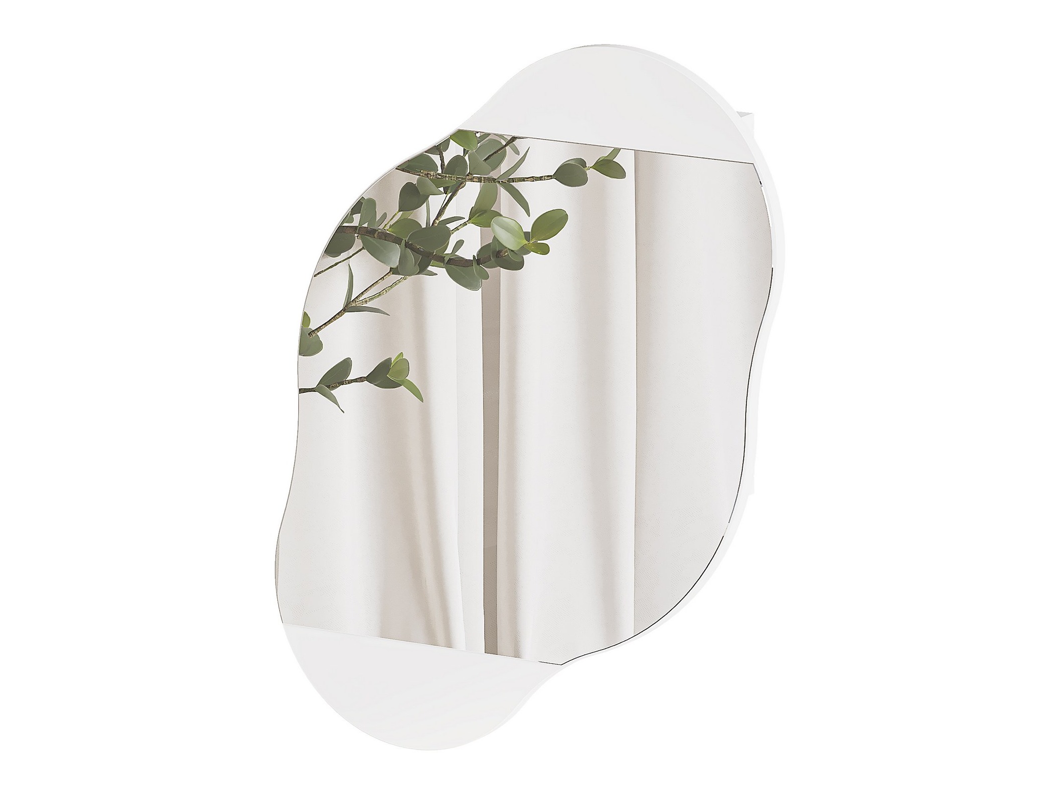 Bathroom mirror cabinet Kailua 2711 (White)