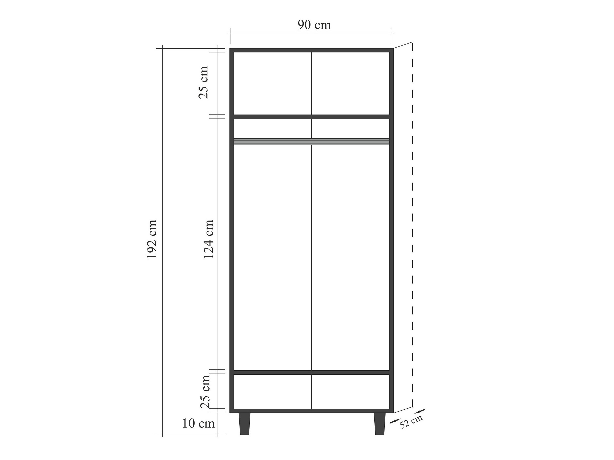 Ντουλάπα Kailua 2713