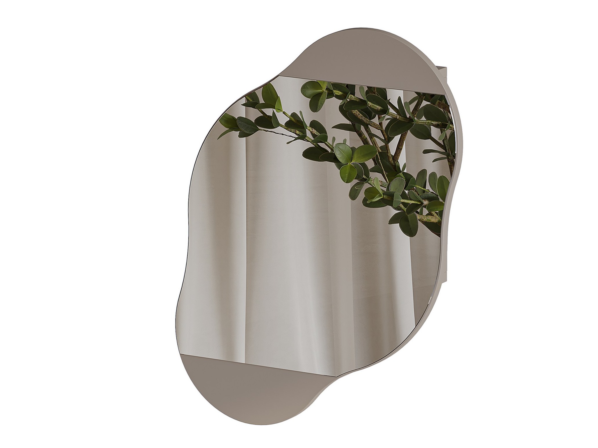 Ντουλάπι μπάνιου με καθρέφτη Kailua 2711 (Taupe)
