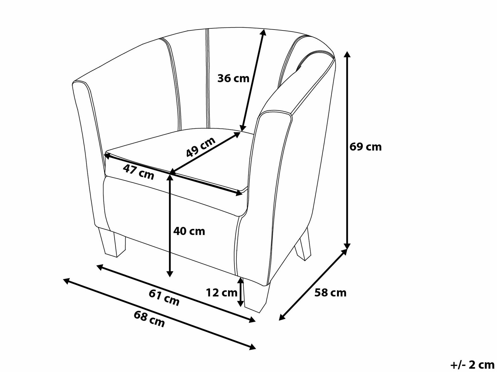 Πολυθρόνα SG4059