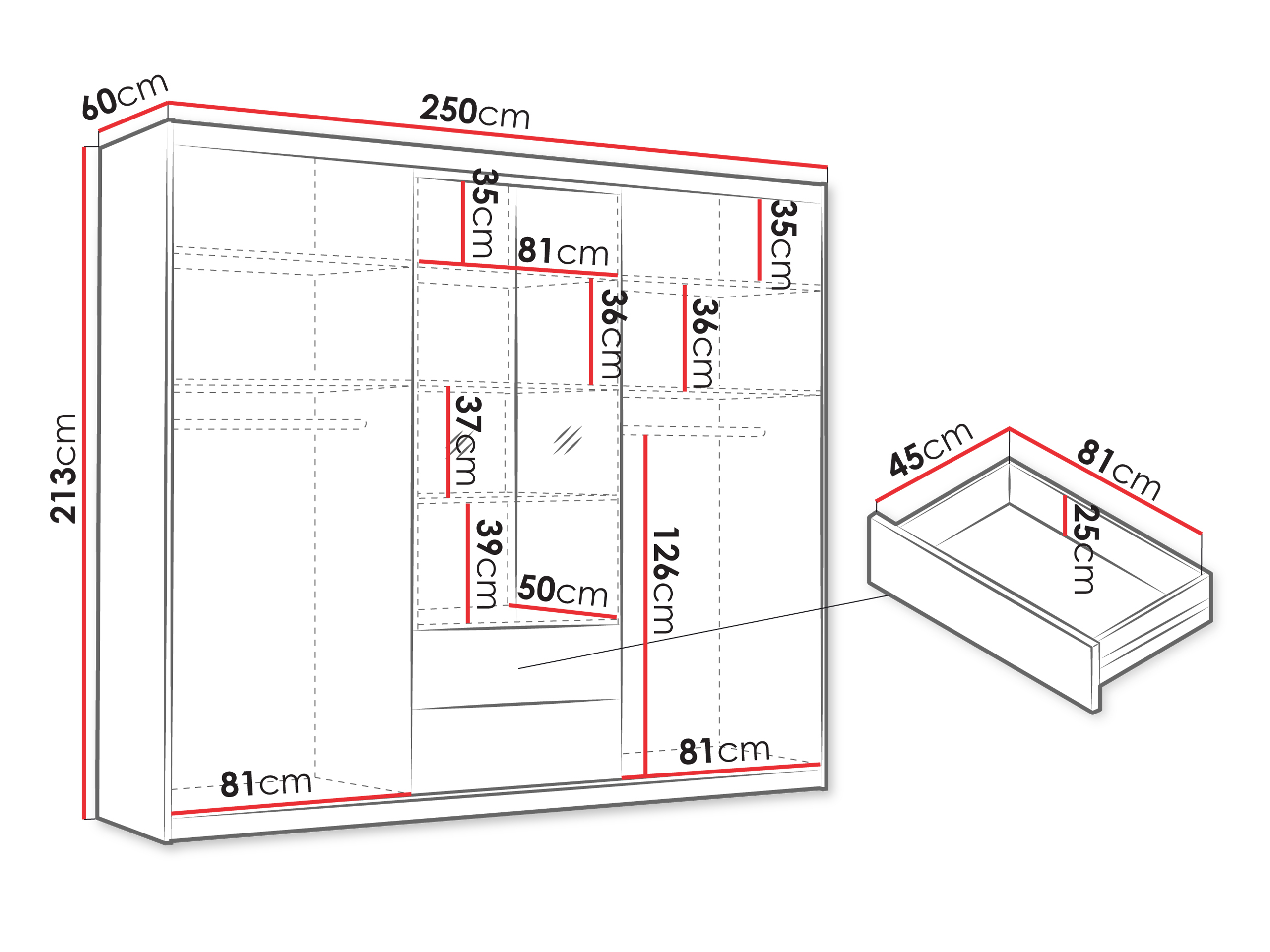 Ντουλάπα Honolulu 247
