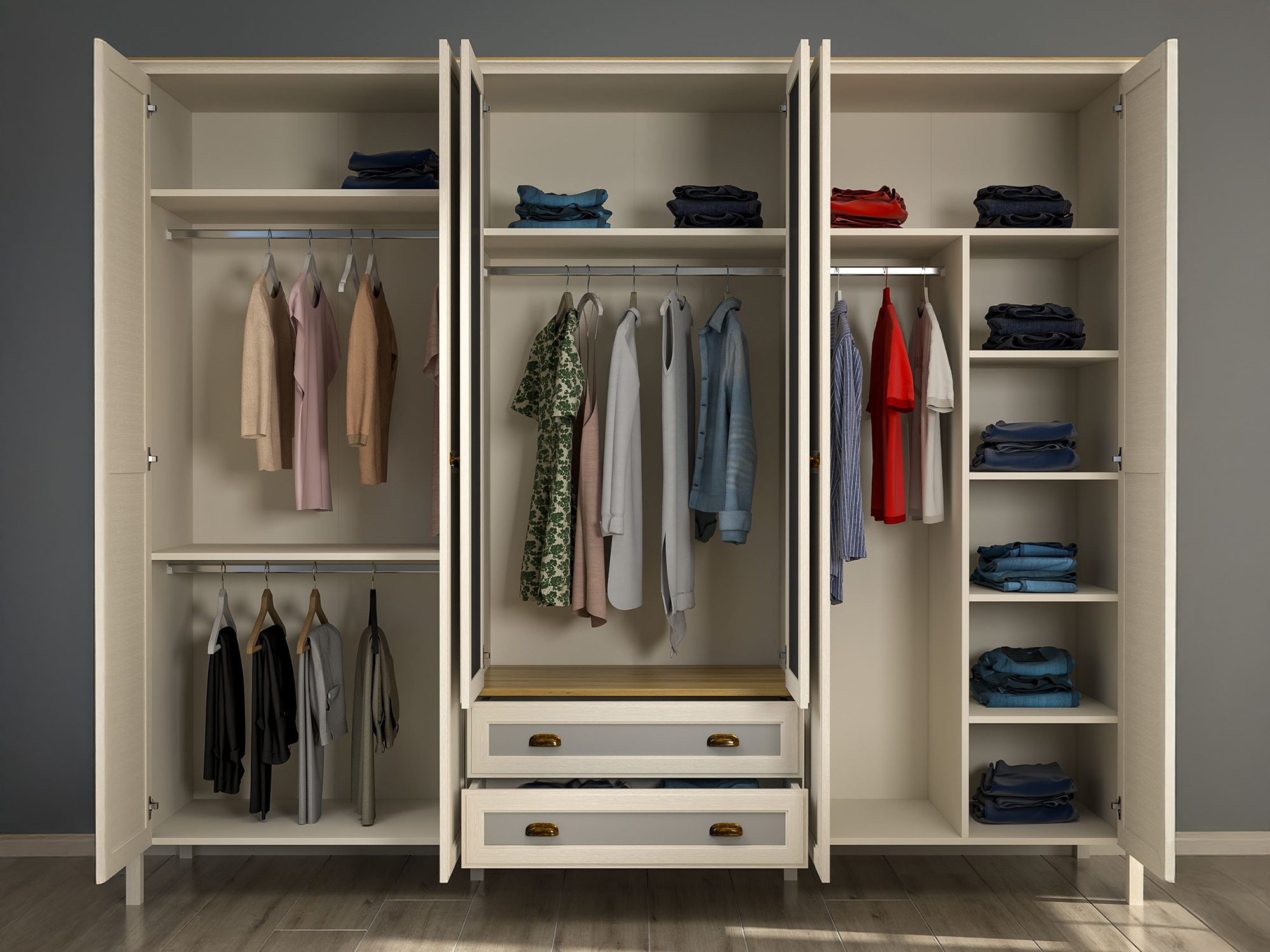 Ντουλάπα Melvero 104