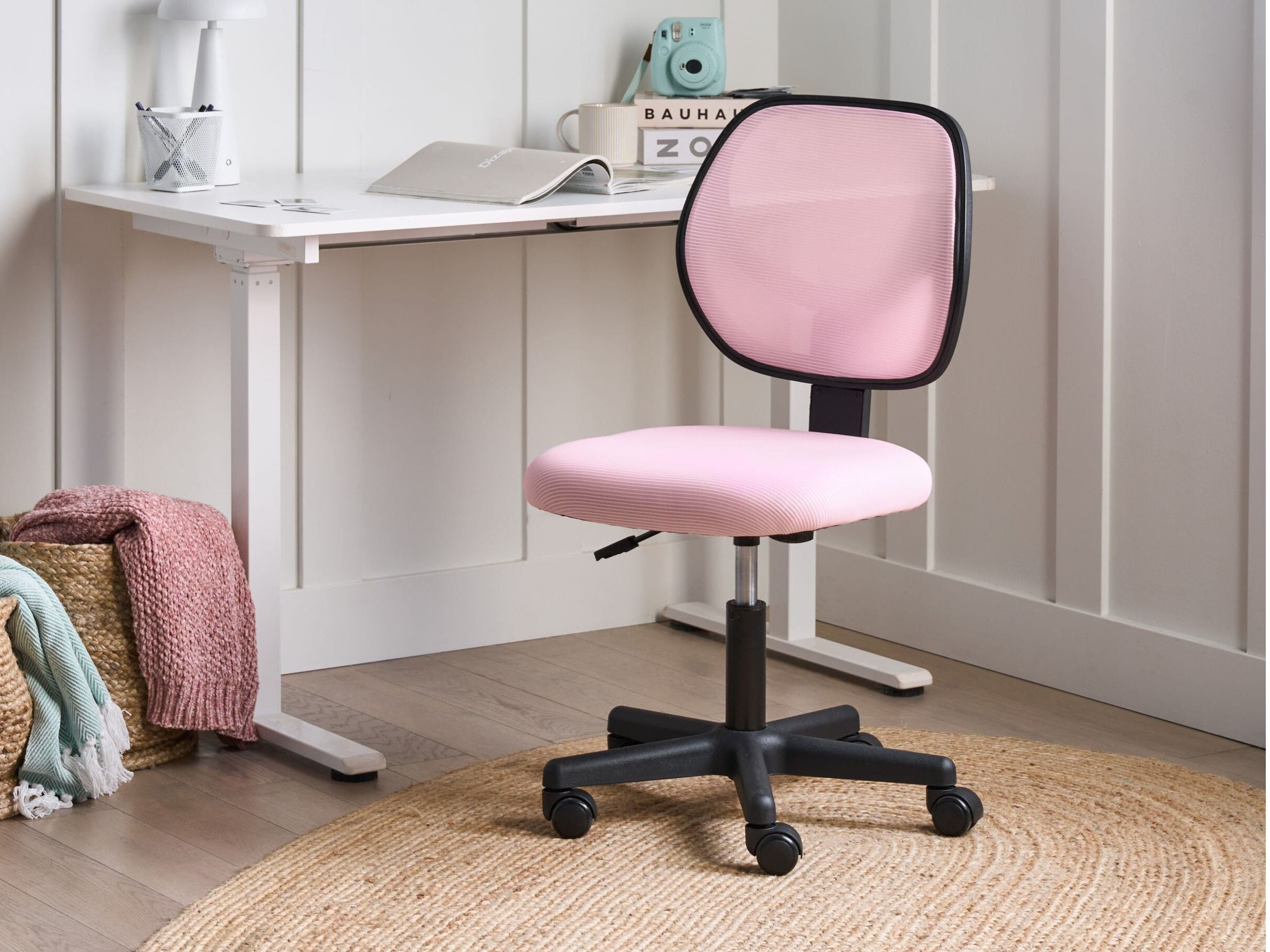 Καρέκλα γραφείου Berwyn 2920 (Ανοιχτό ροζ)