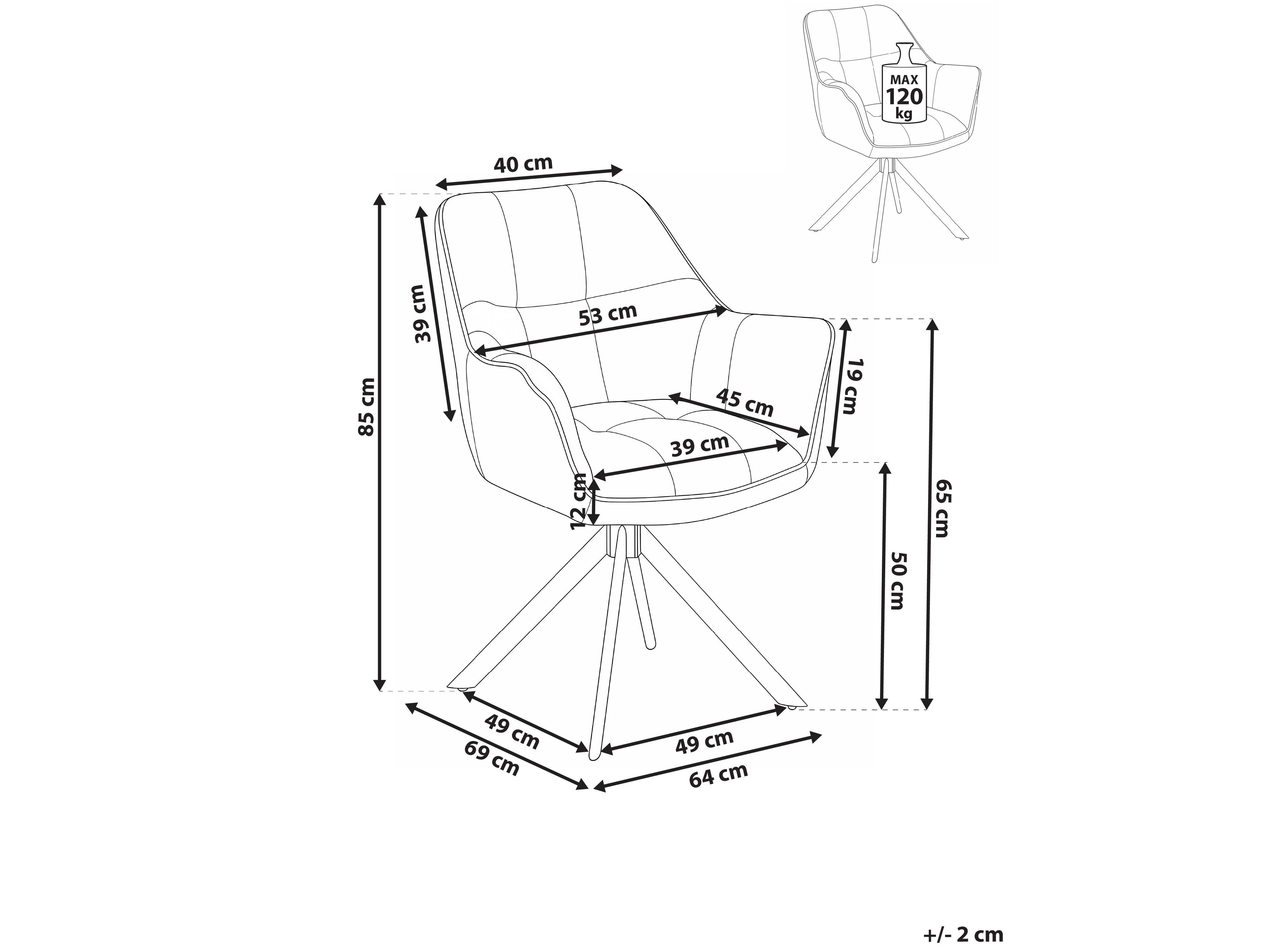 Καρέκλα Berwyn 2922 (Πράσινο)