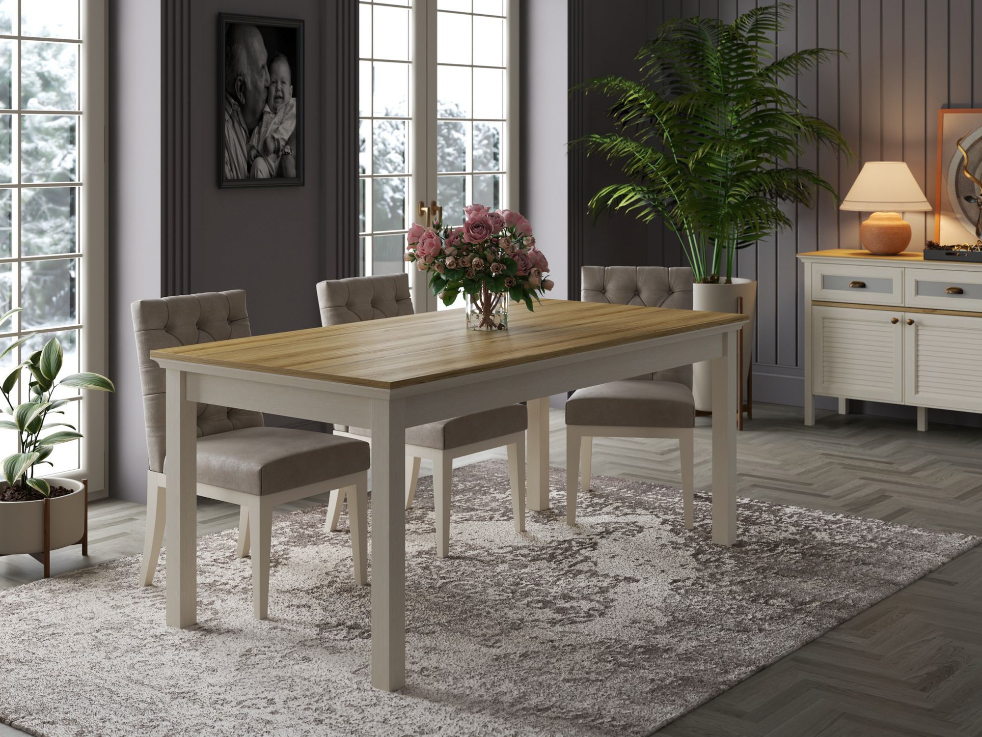 Τραπέζι Melvero 125