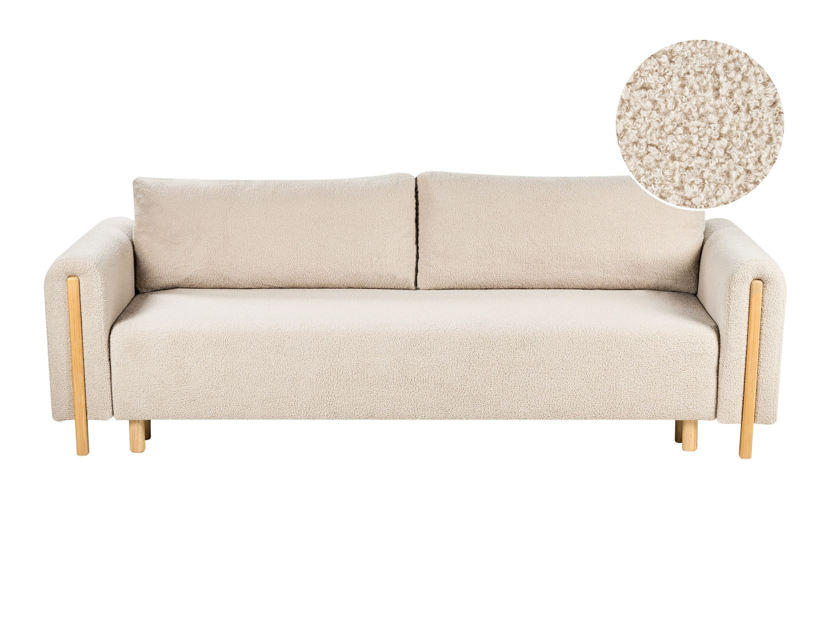 Sofa bed Berwyn 2936 (Light beige)