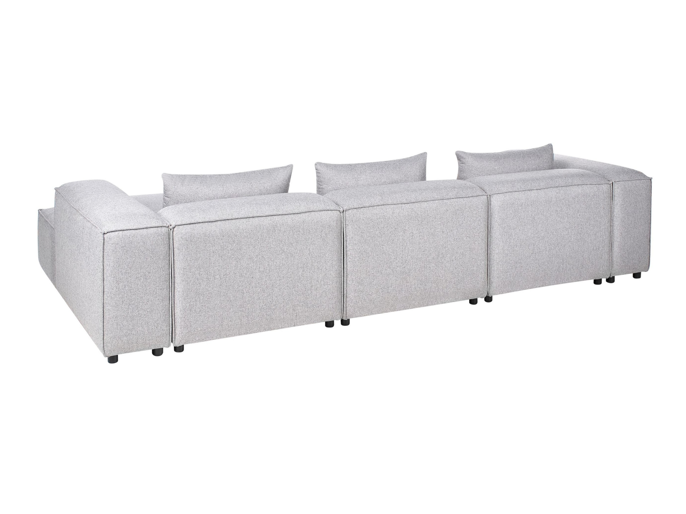 Αρθρωτός γωνιακός καναπές Avialu 100 (Γκρι)