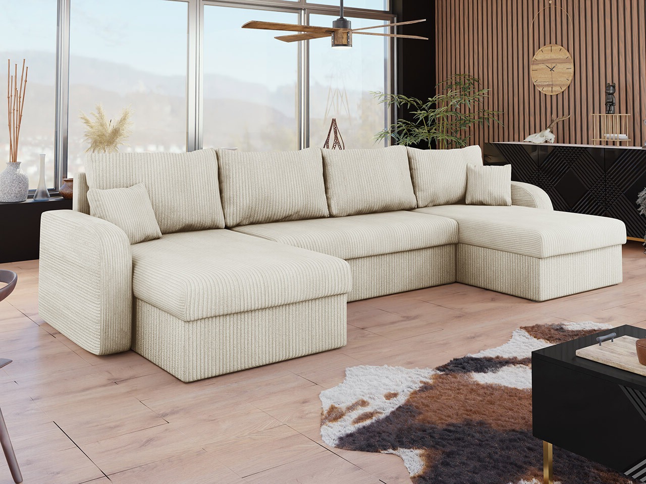 Corner sofa Comfivo Melissa II (Poso 100)