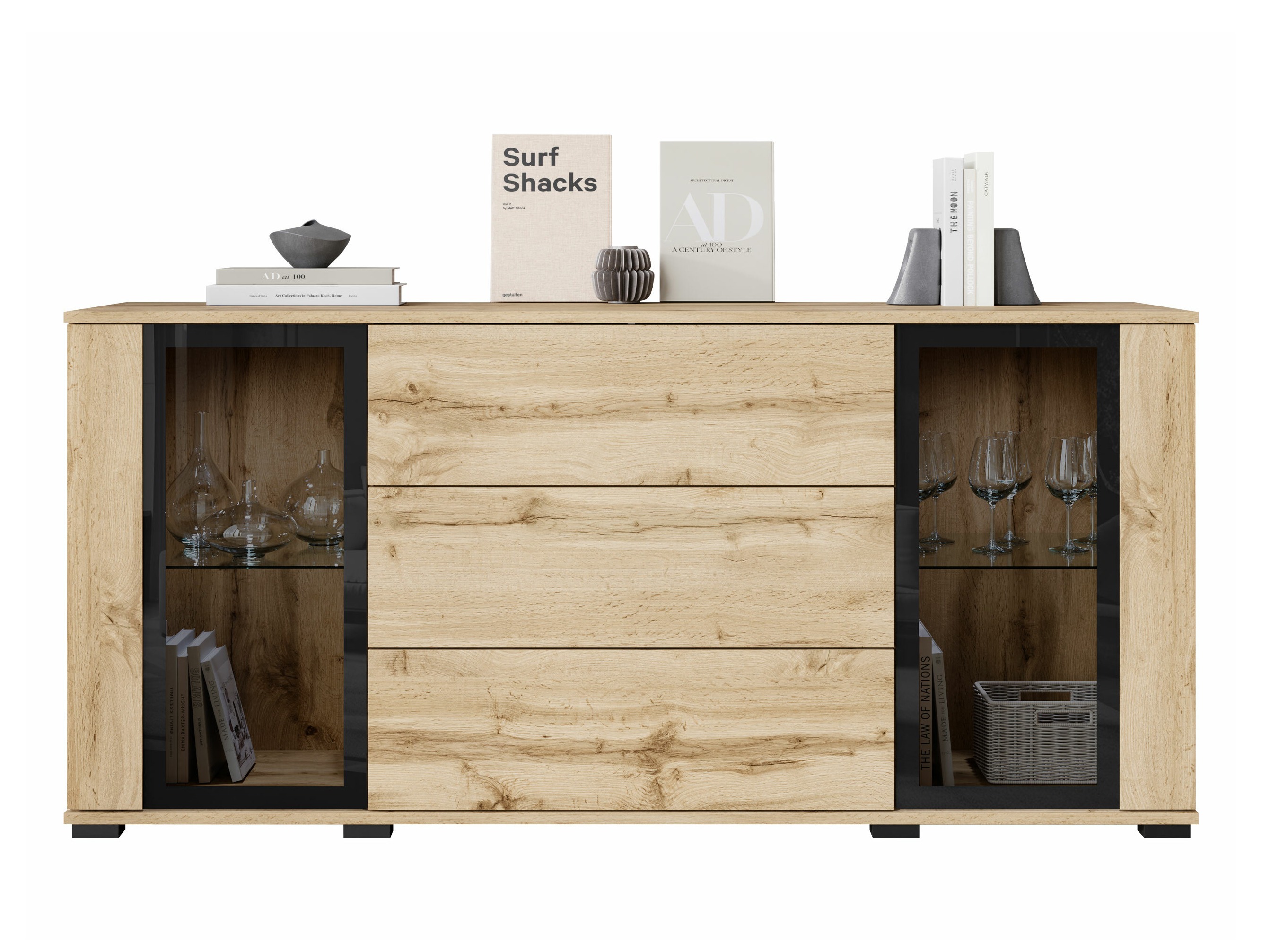 Chest of drawers Torcame 101 (Wotan Oak)