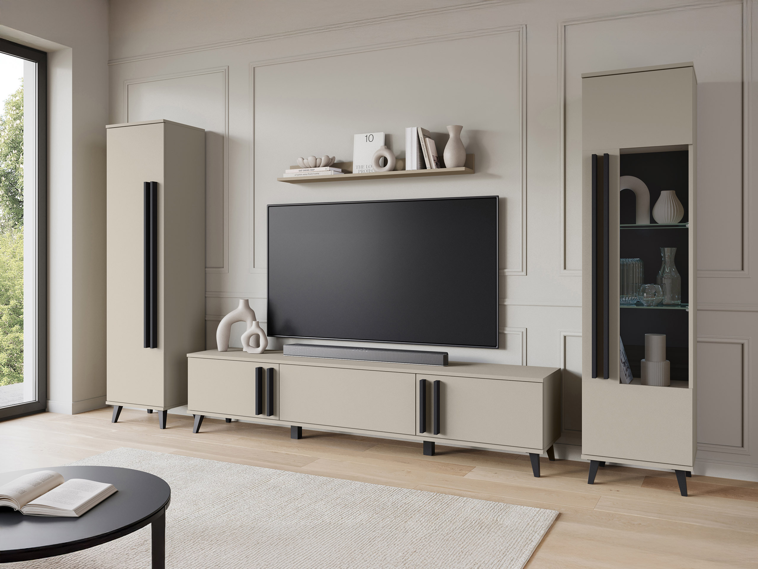 Σετ επίπλων σαλονιού Facetor II (Congo)