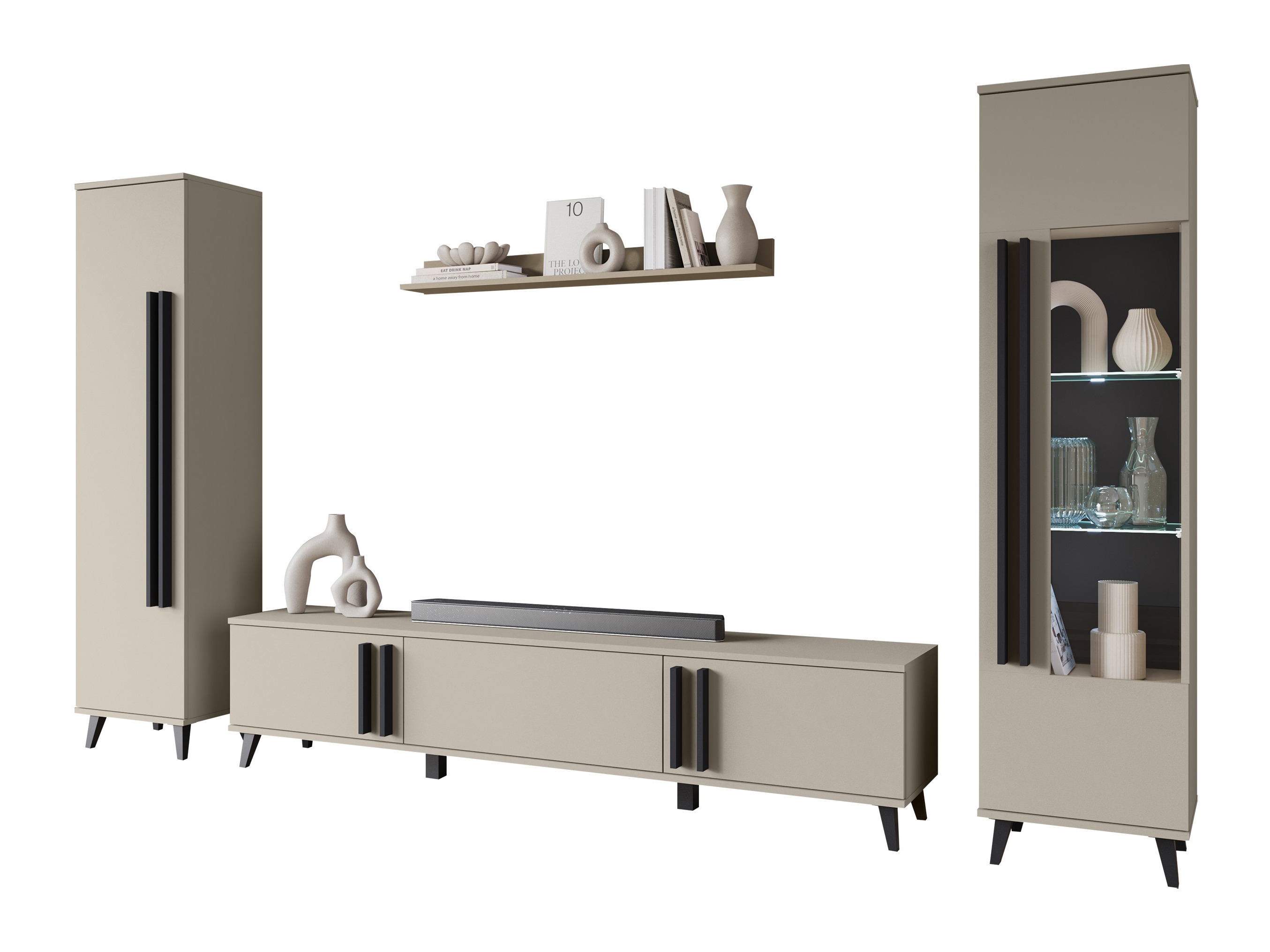 Σετ επίπλων σαλονιού Facetor II (Congo)