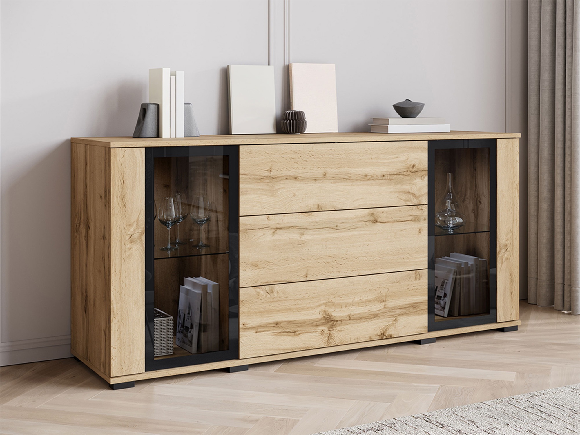 Συρταριέρα Torcame 101 (Δρυς wotan)