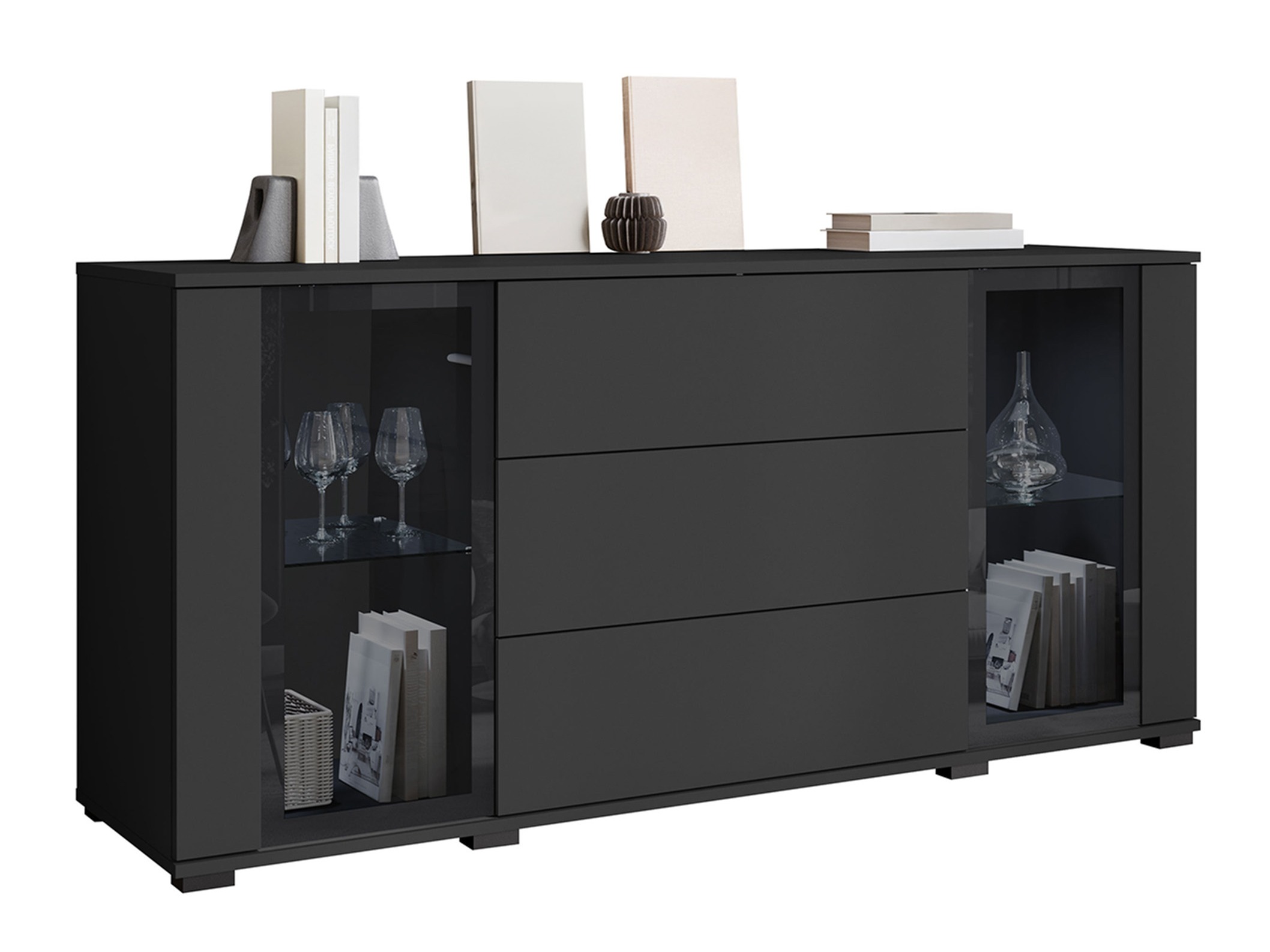 Συρταριέρα Torcame 101 (Μαύρο)