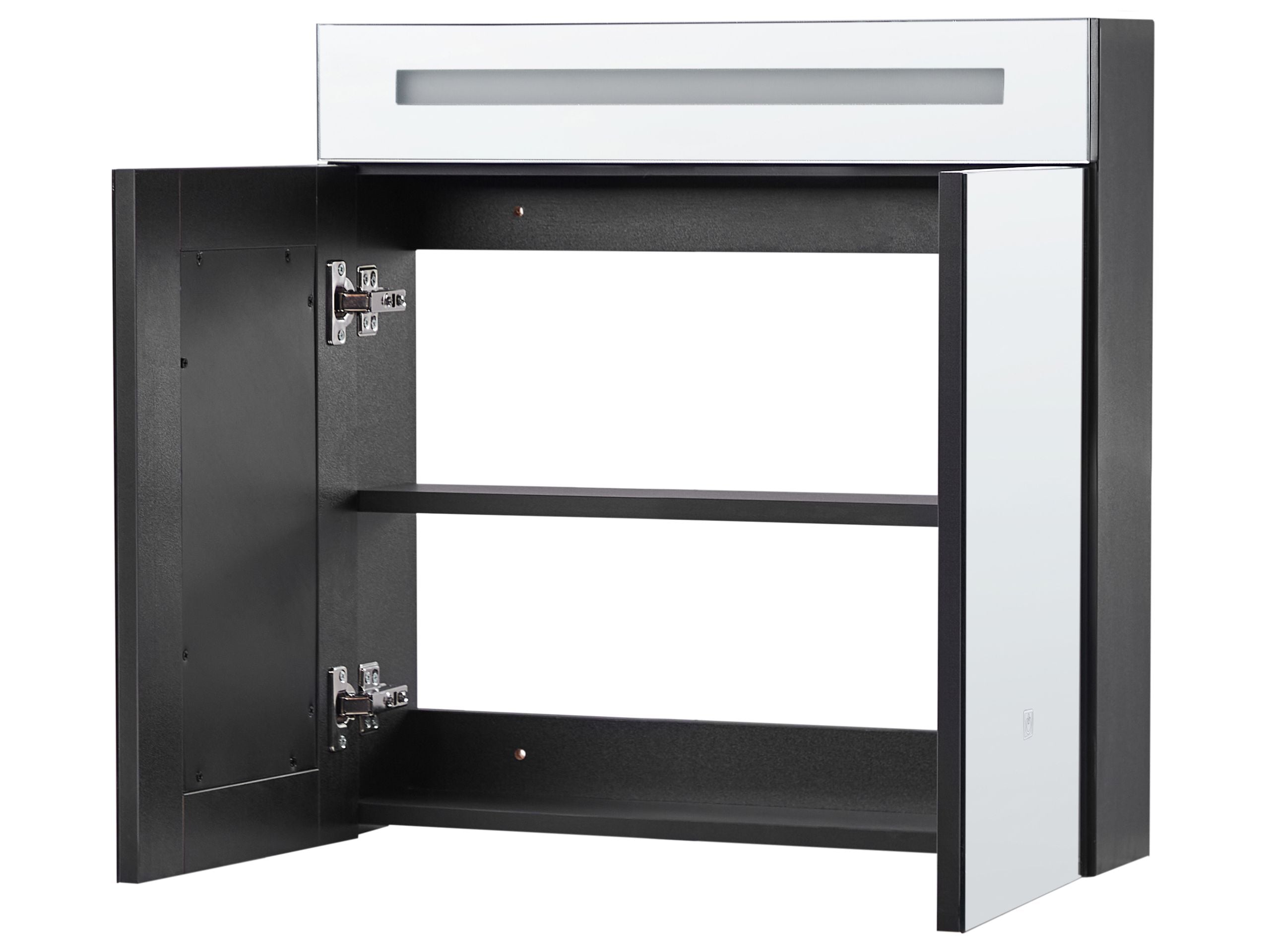 Bathroom mirror cabinet Berwyn 2154 (Black)