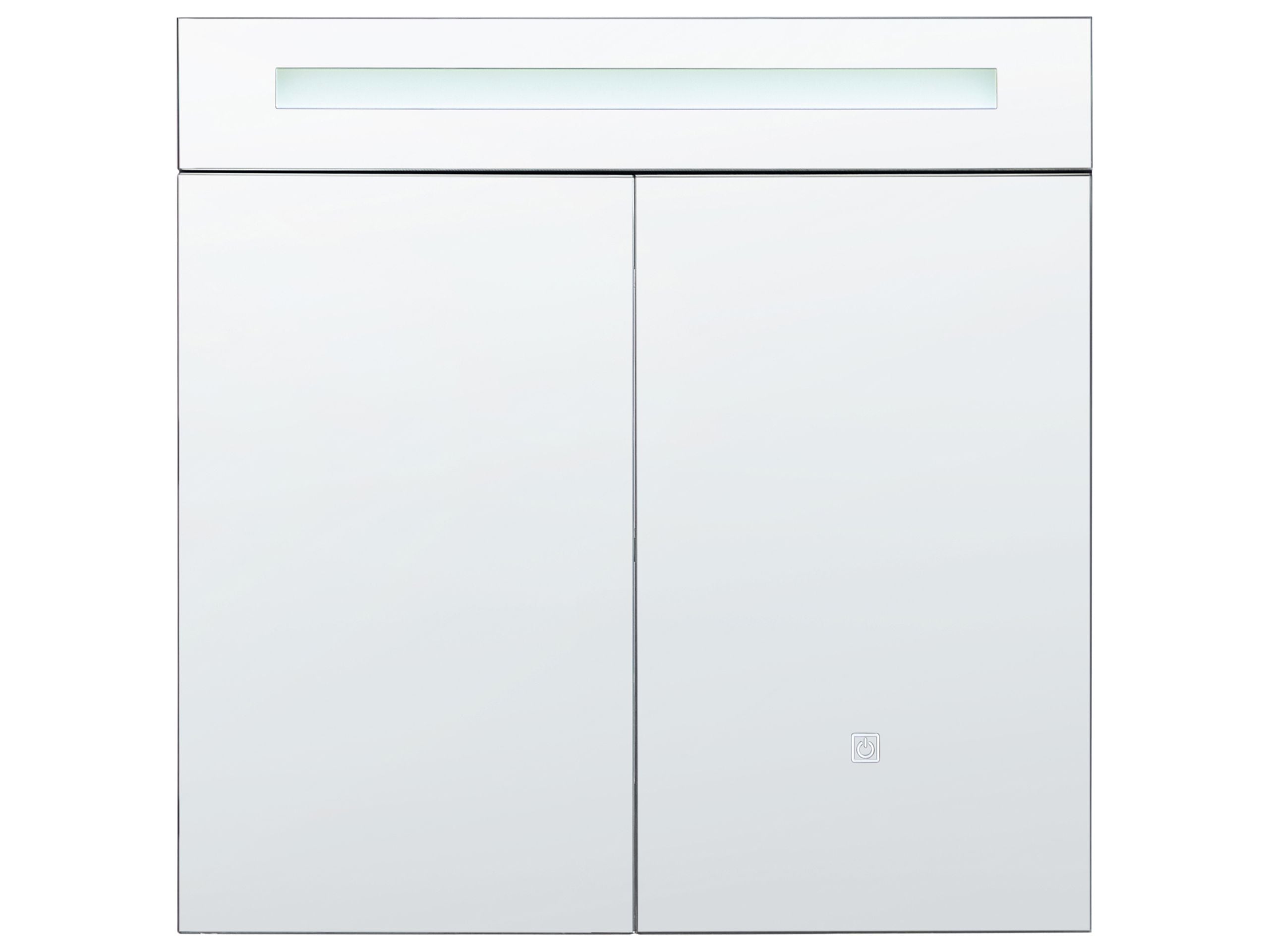 Bathroom mirror cabinet Berwyn 2154 (Black)