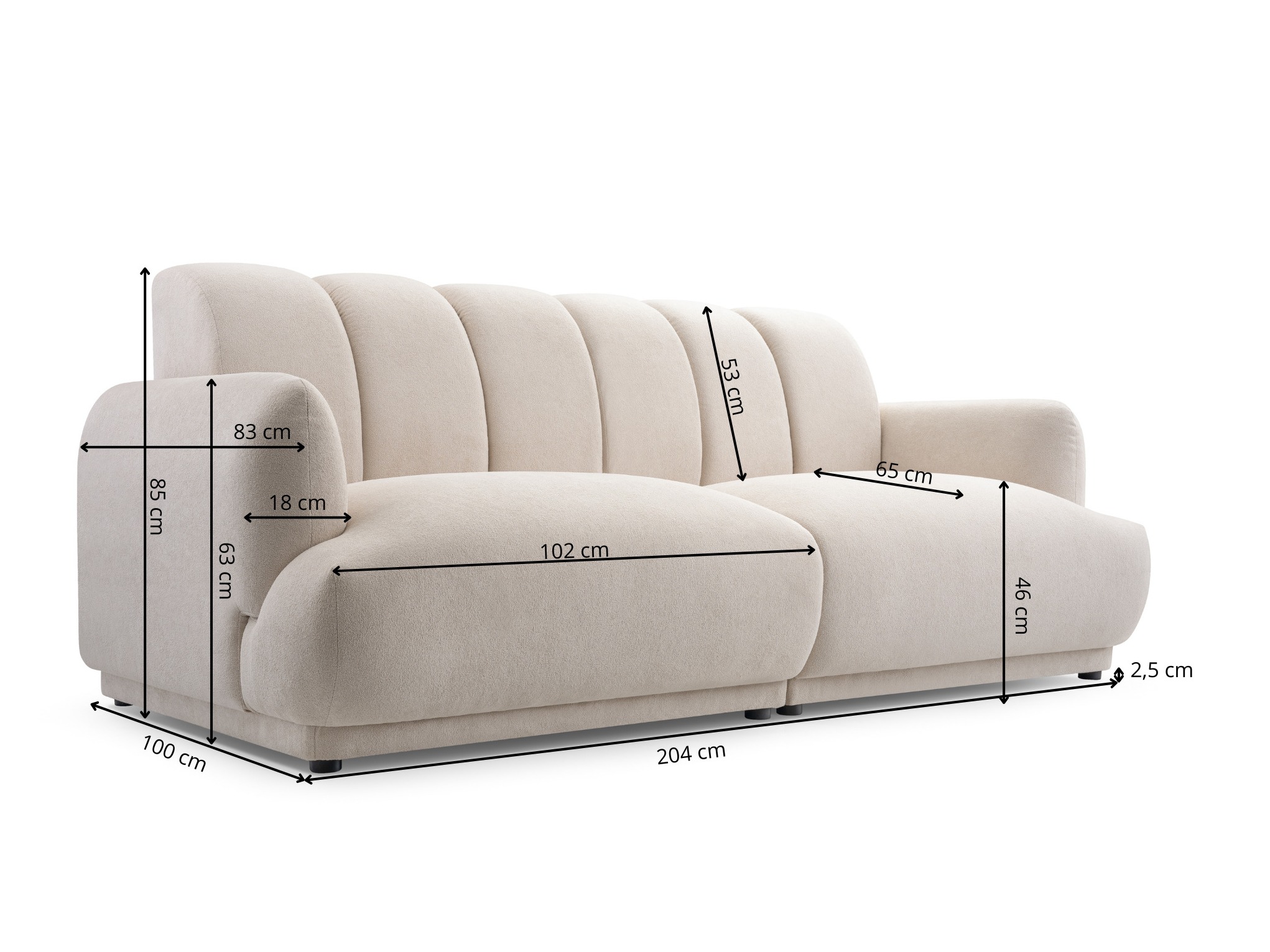 Καναπές Lufkin 143 (Gerra 80)