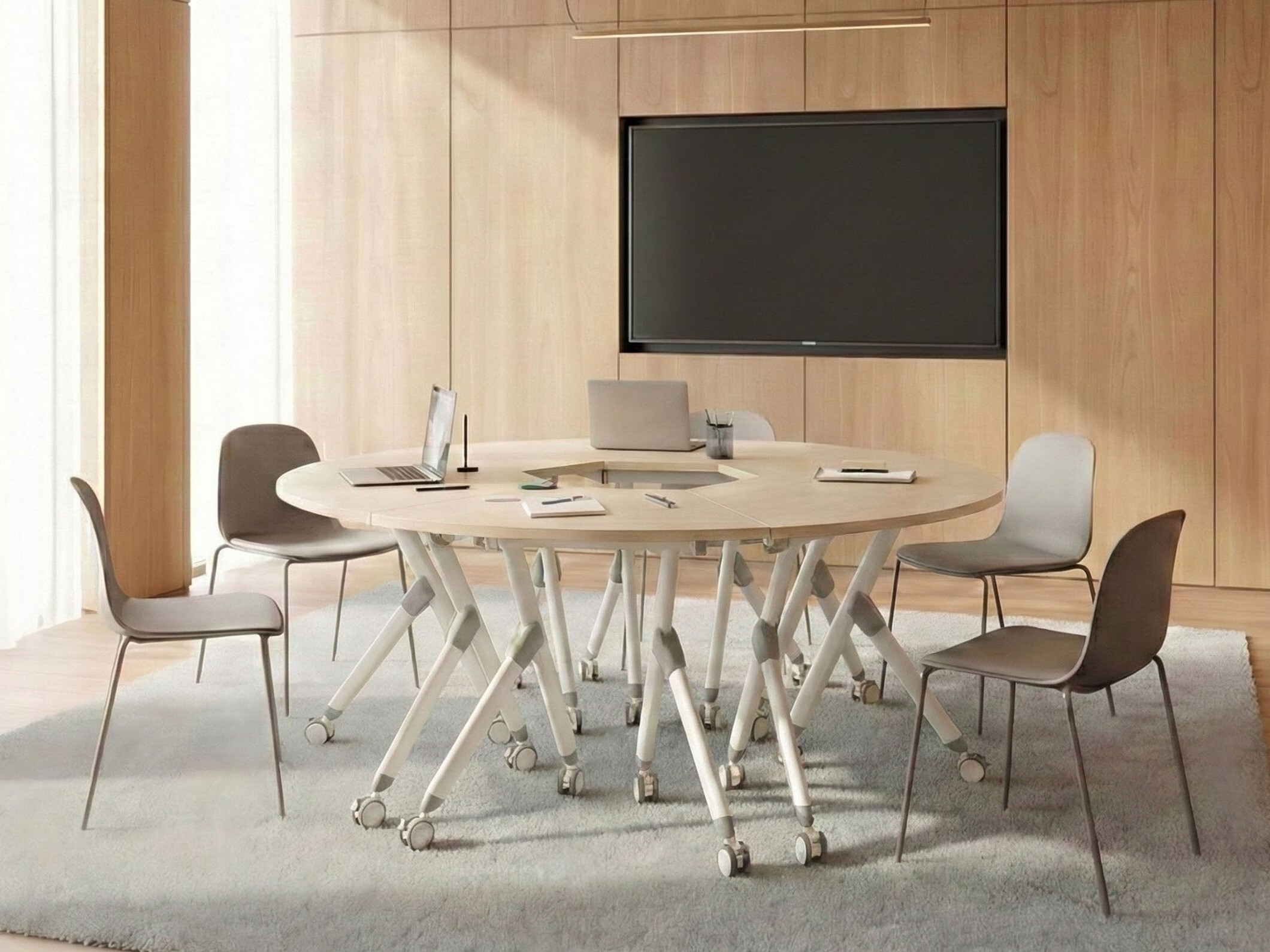 Γραφείο Berwyn 2993 (Ανοιχτό καφέ)