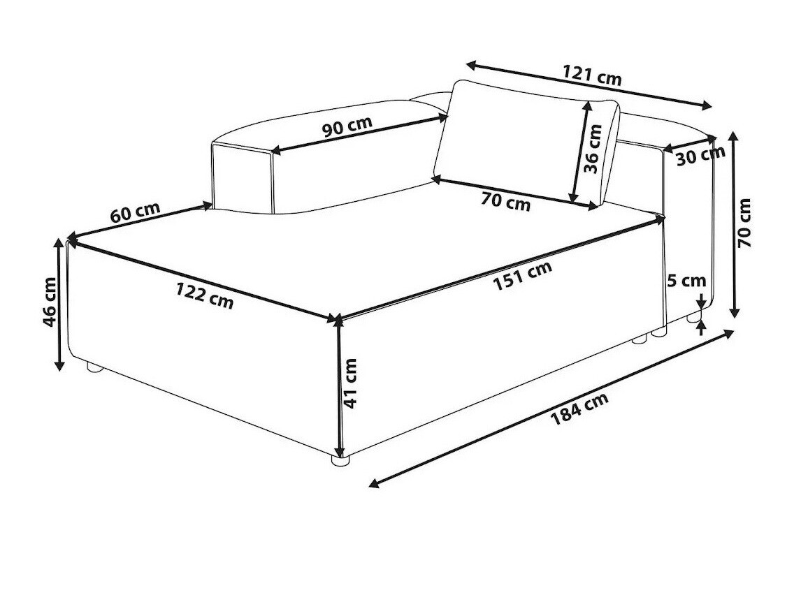 Ανάκλινδρο Avialu 103 (Ανοιχτό πράσινο)