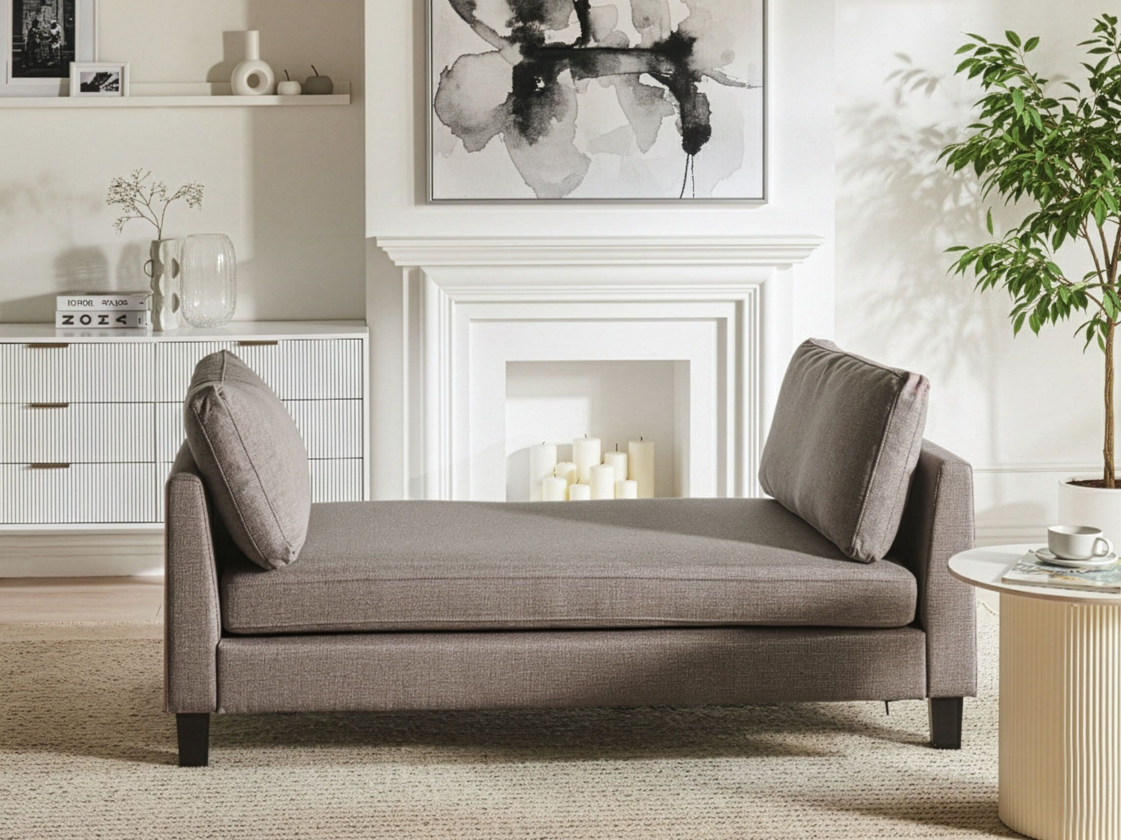 Chaise longue Berwyn 3003 (Taupe)