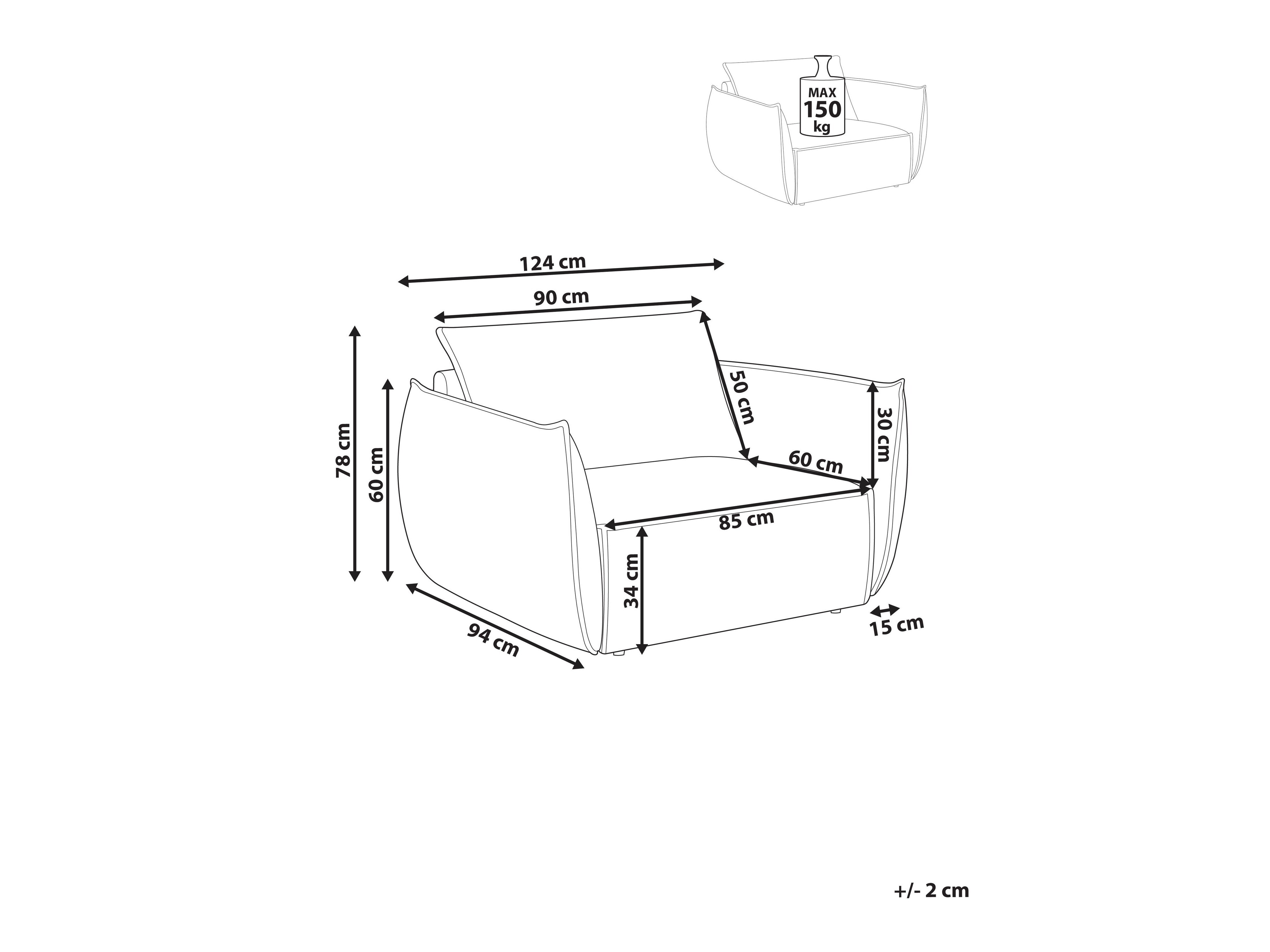 Πολυθρόνα Berwyn 2704 (Ανοιχτό πράσινο)