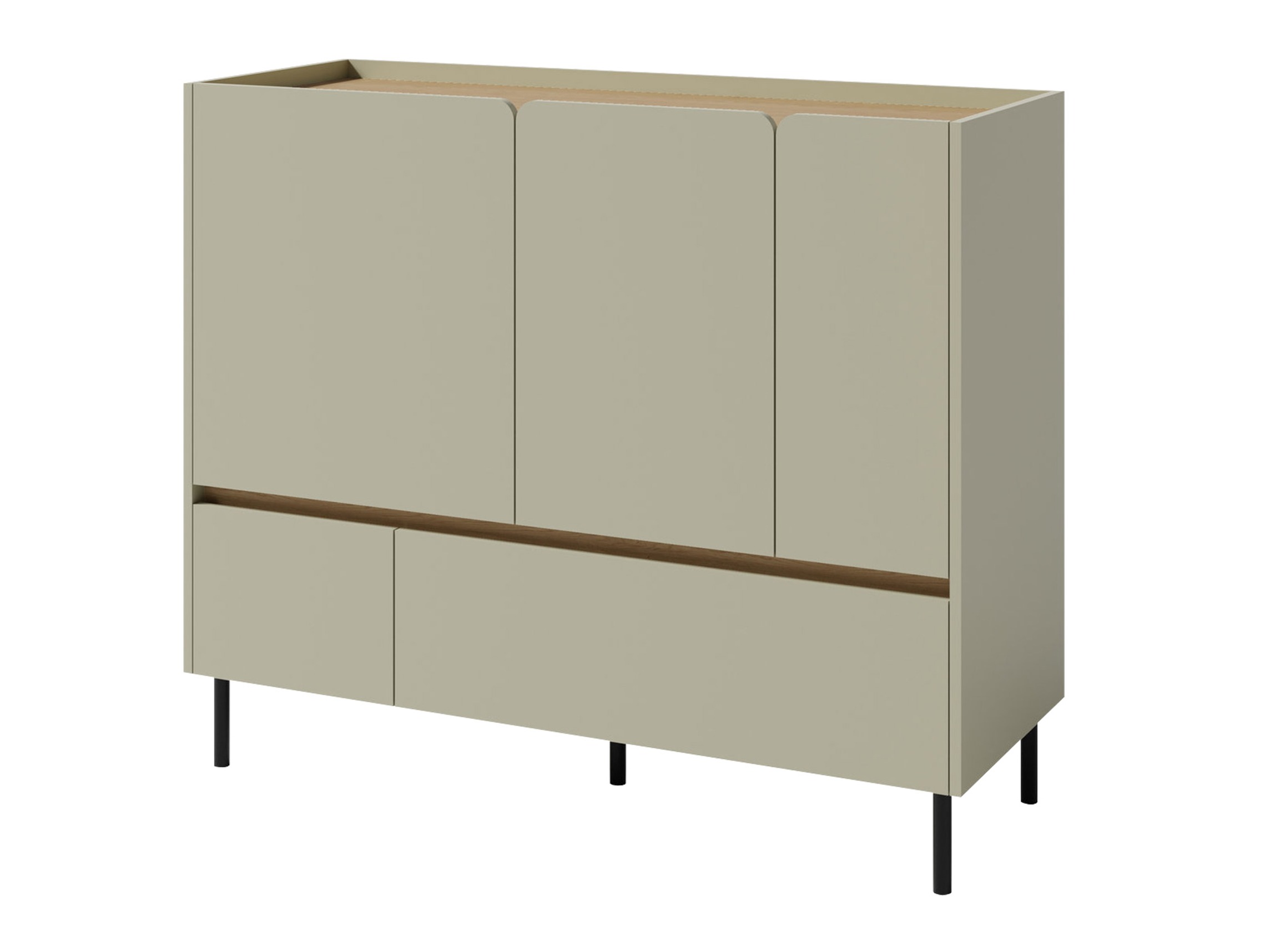 Chest of drawers Fiosono 107 (Eucalyptus + Oak)