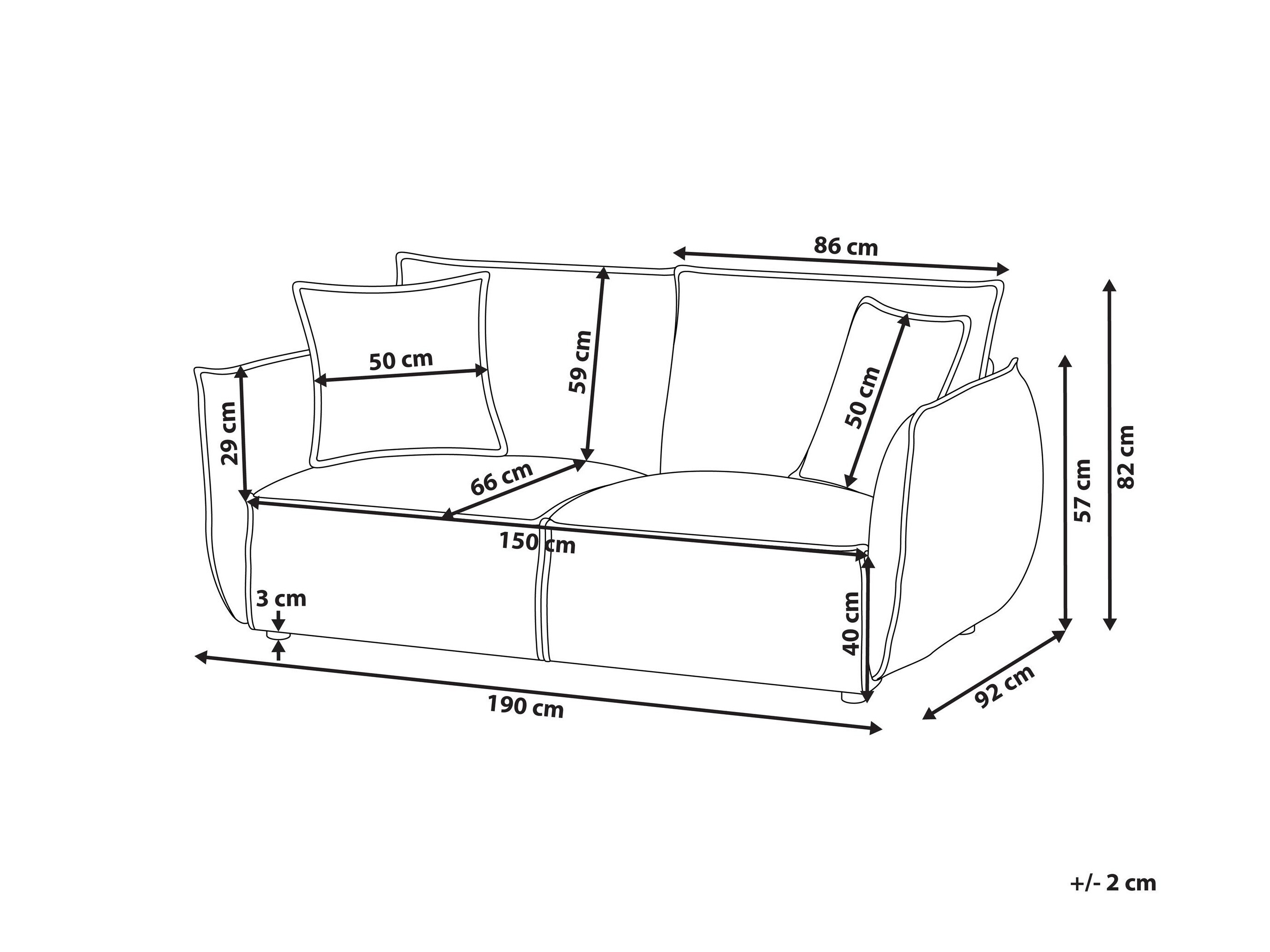 Sofa Berwyn 3017 (Light green)