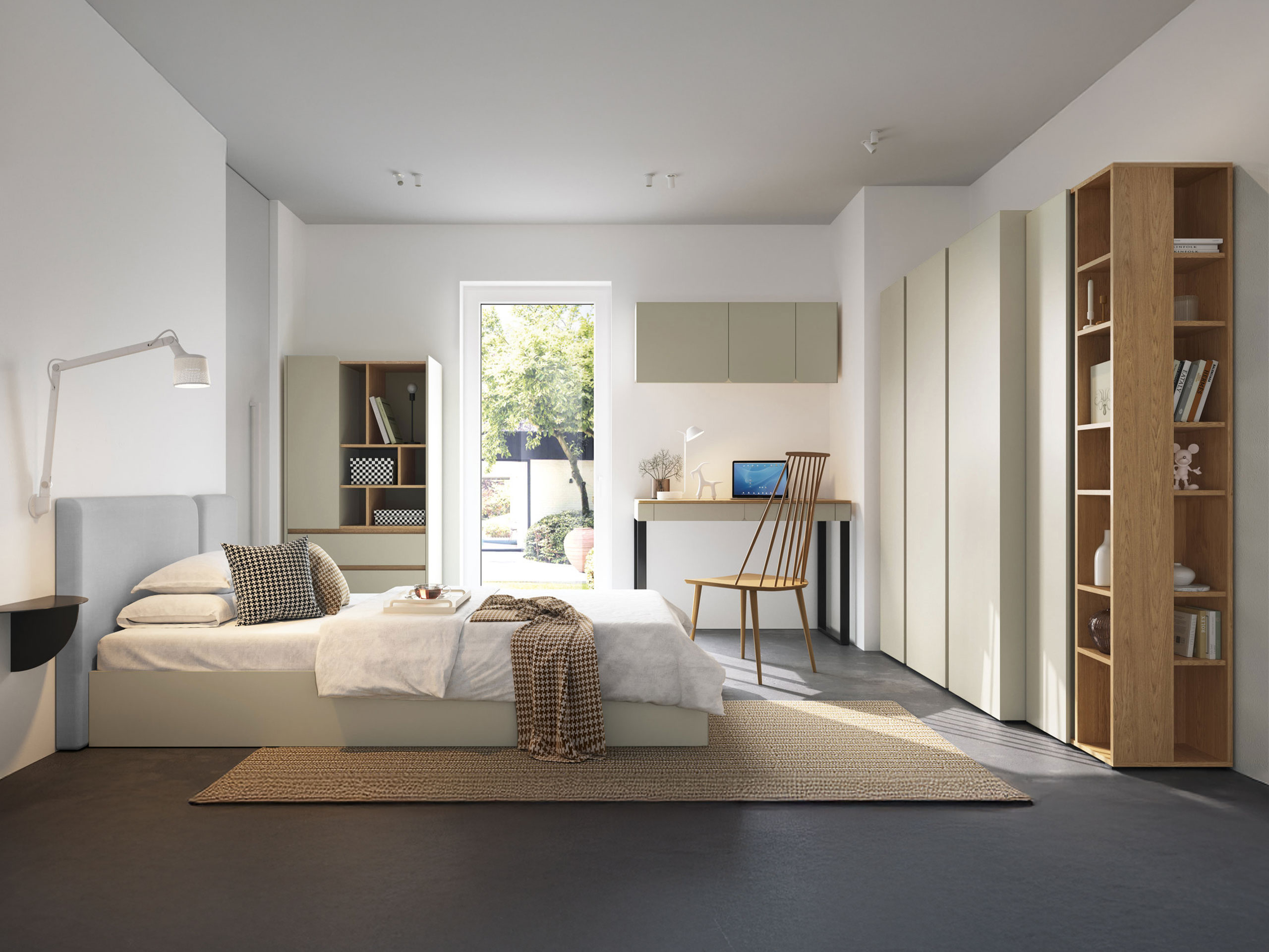 Σετ επίπλων Fiosono 114 (Ευκάλυπτος + Δρυς)