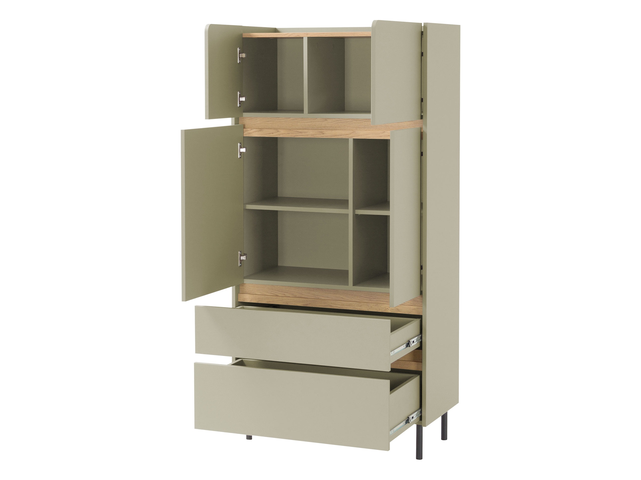 Σετ υπνοδωματίου Fiosono 113 (Ευκάλυπτος + Δρυς)