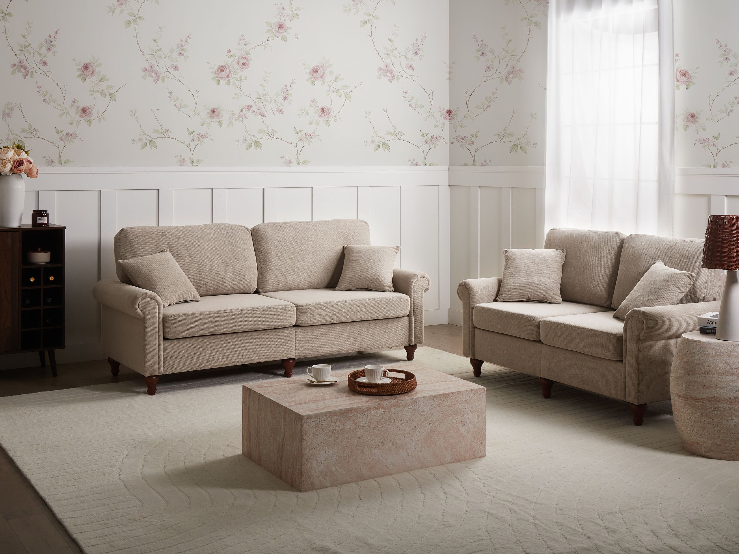 Καναπές Berwyn 3035 (Taupe)