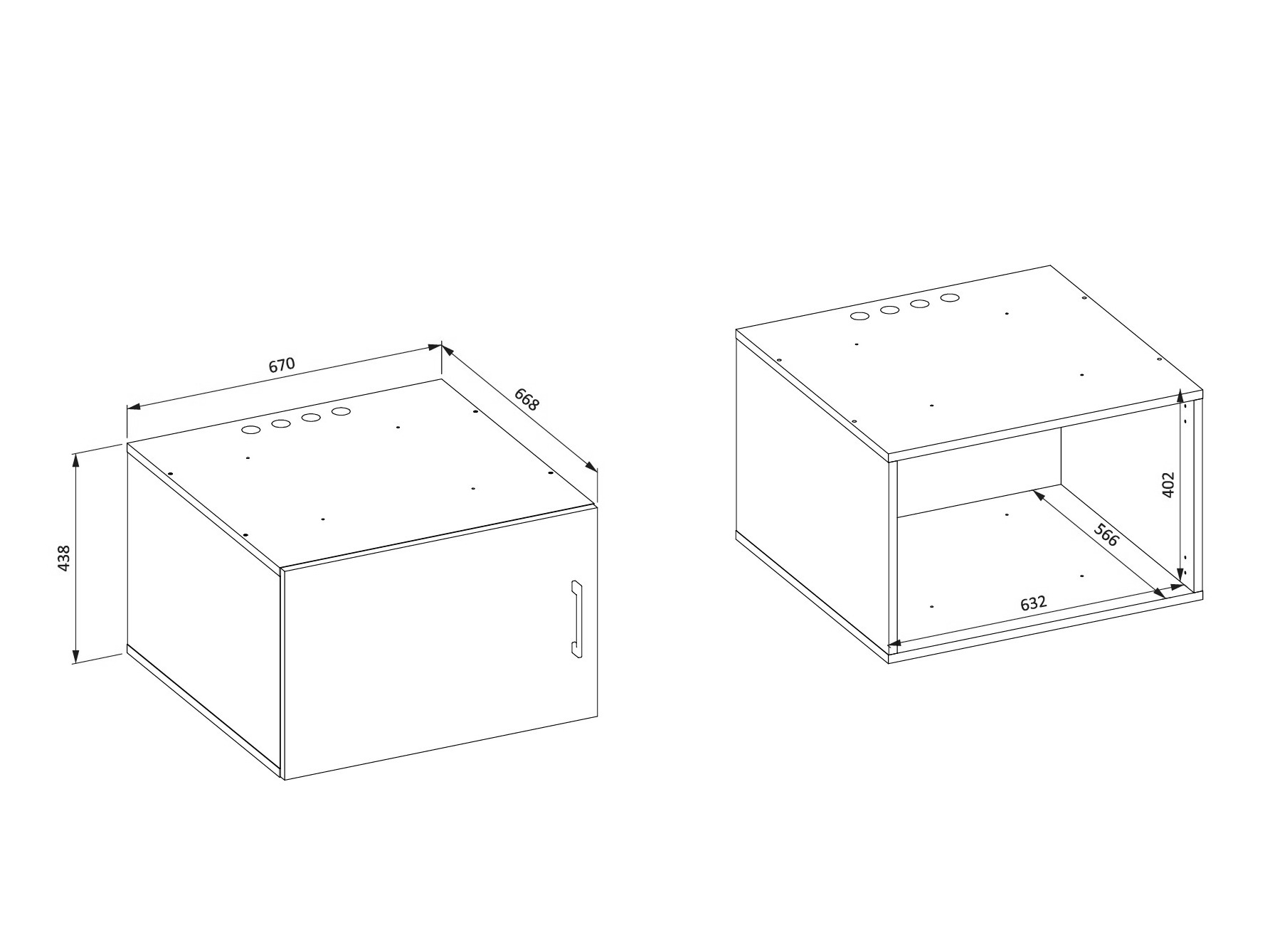 Επιτοίχιο ντουλάπι μπάνιου Novdele 104 (Άσπρο)
