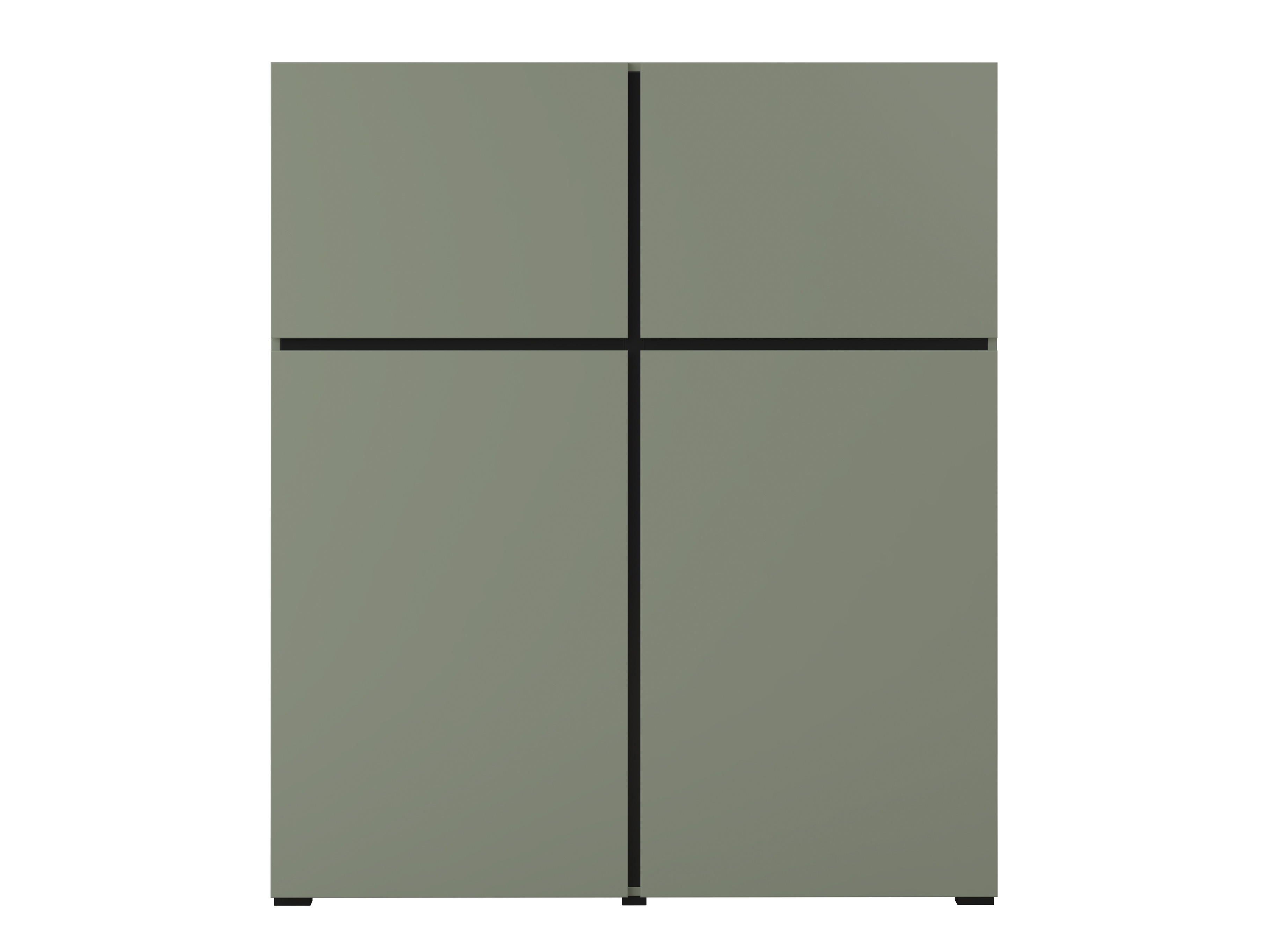 Μπουφέ Alfere 105 (Πράσινο)