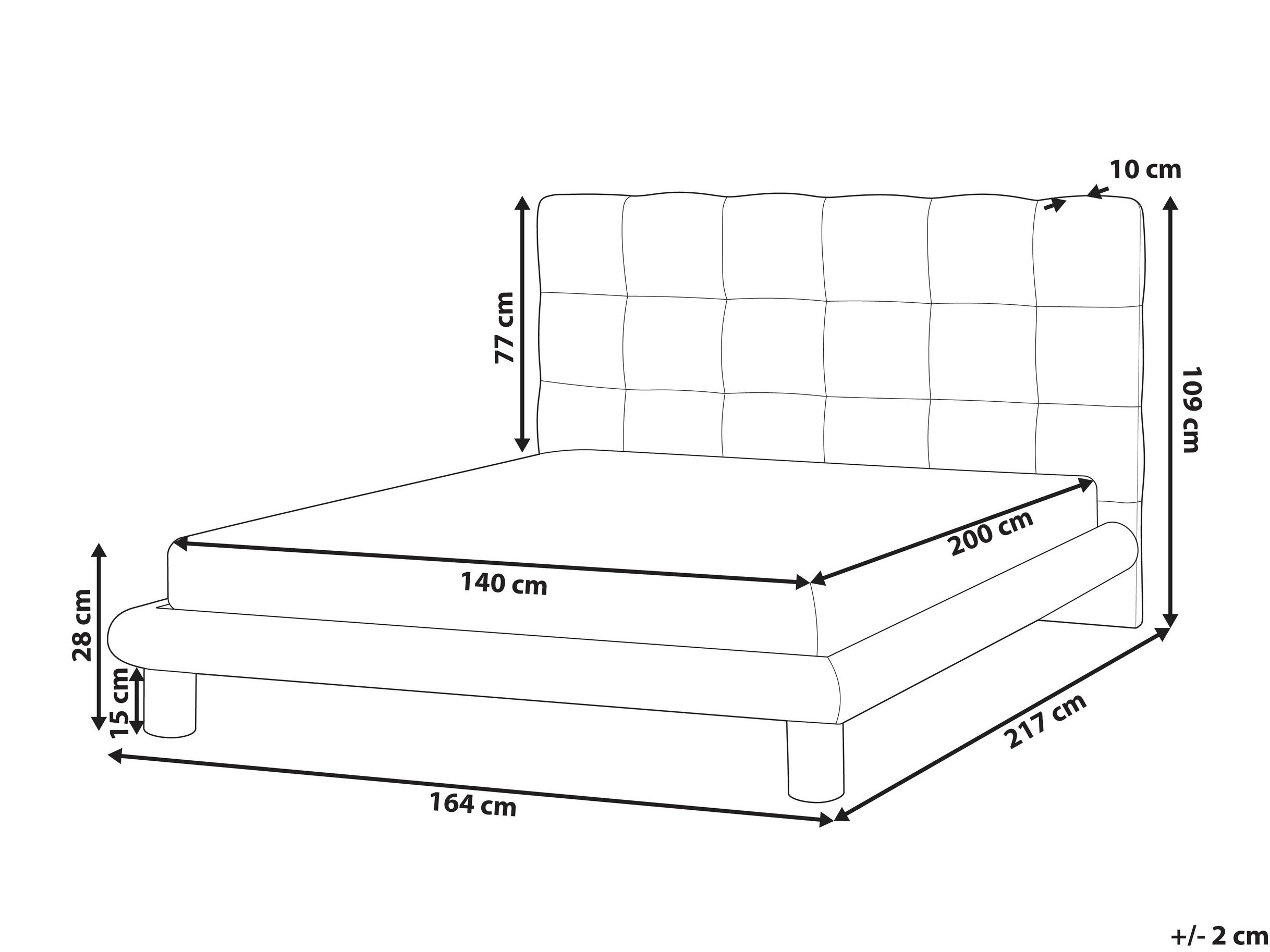Bed Berwyn 3050