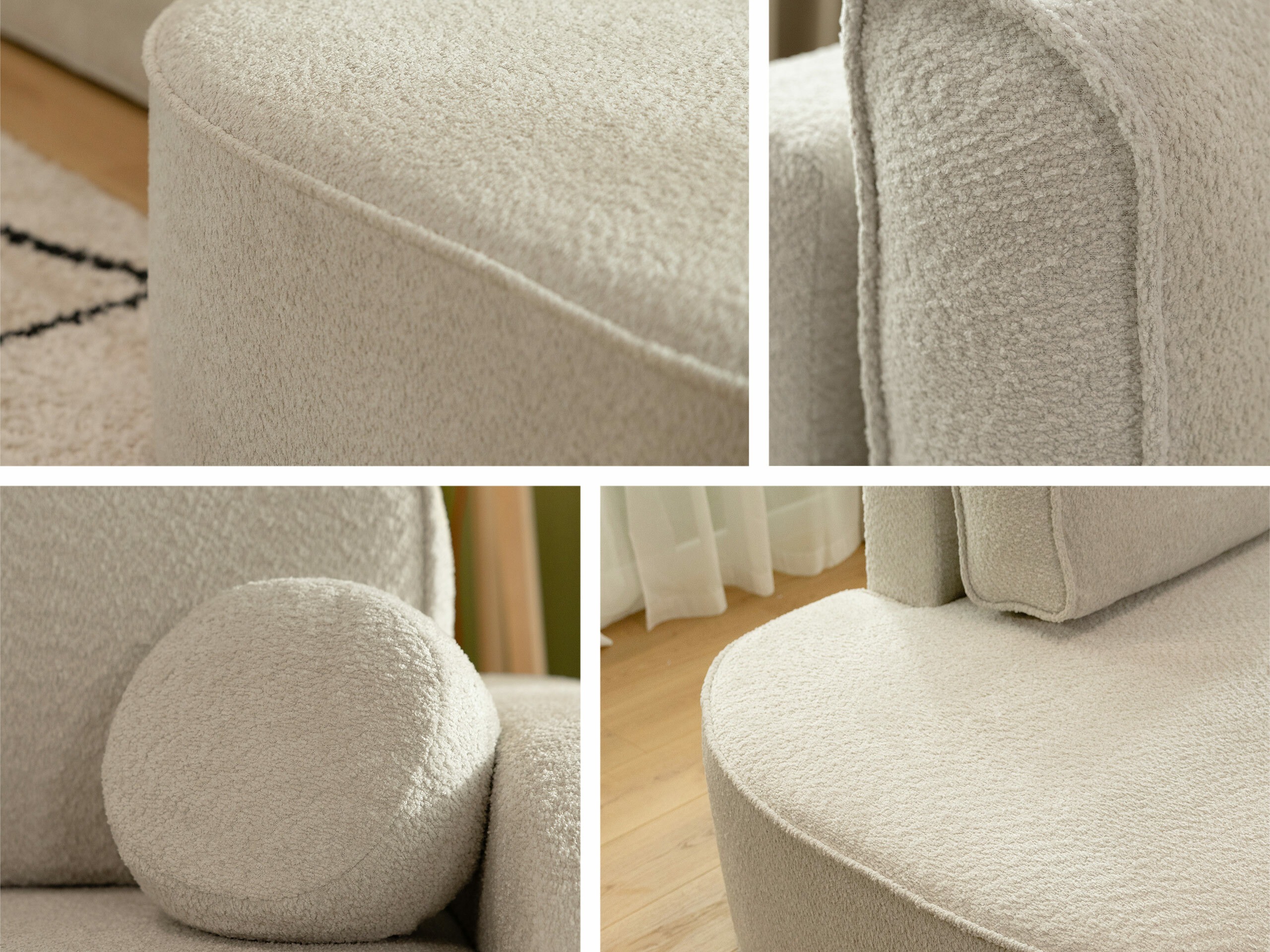 Γωνιακός Καναπές Comfivo Sensus (Coral 65)