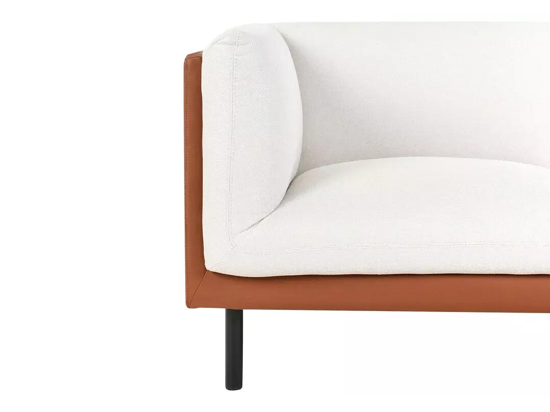 Upholstered furniture set Berwyn 3085 (White + Brown)