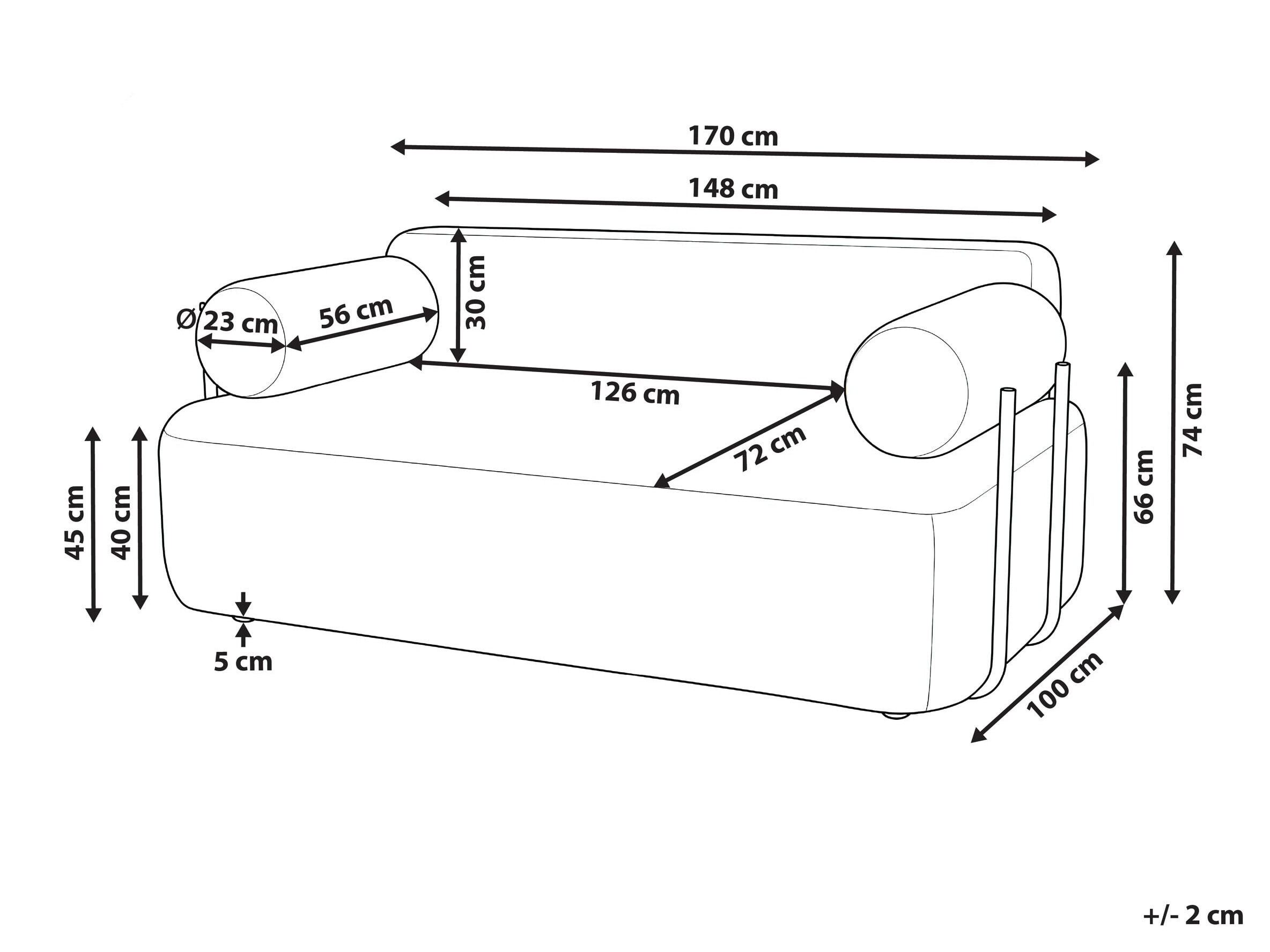 Sofa Berwyn 3094 (White)