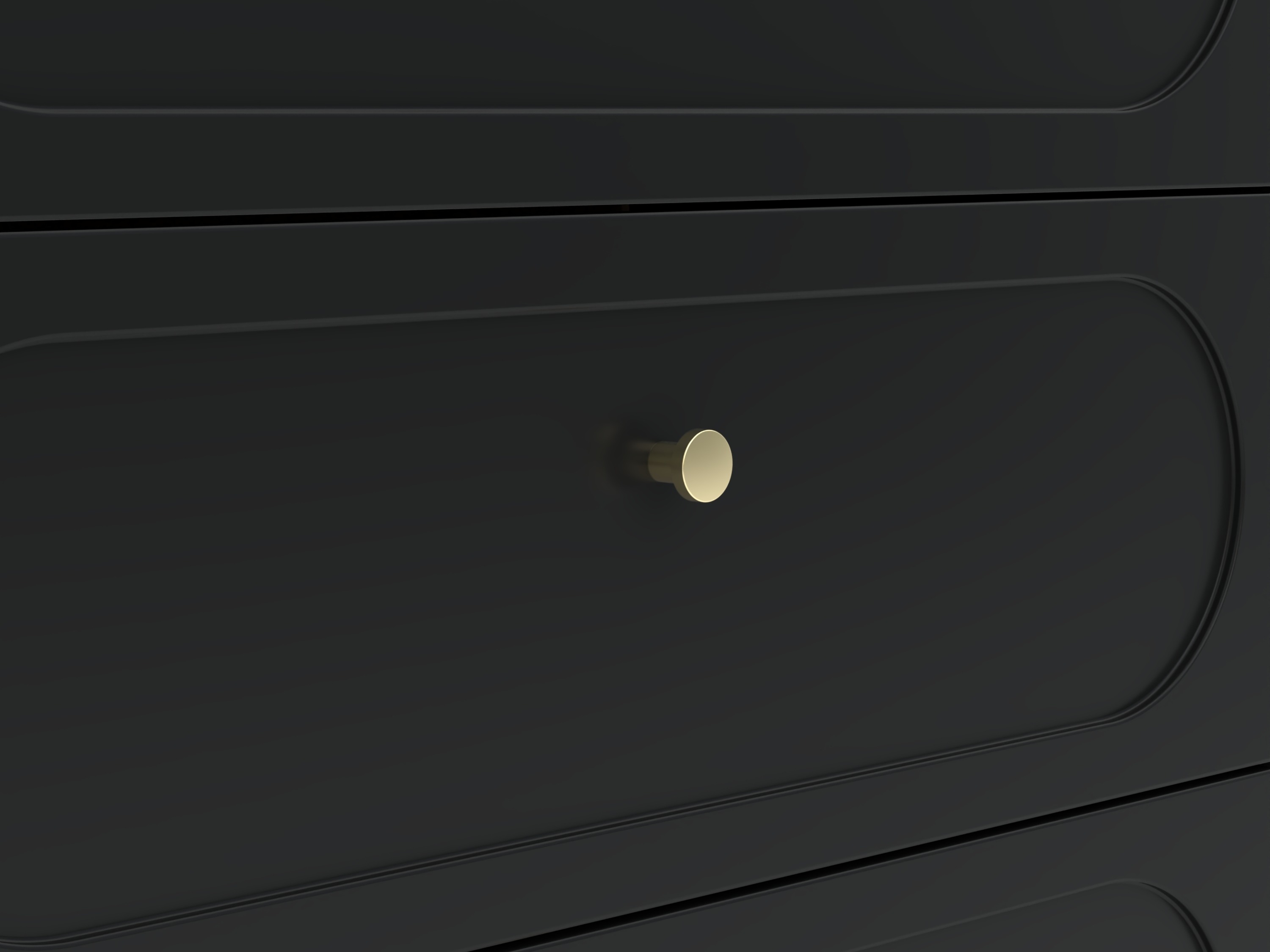 Συρταριέρα Bristol 234 (Μαύρο)