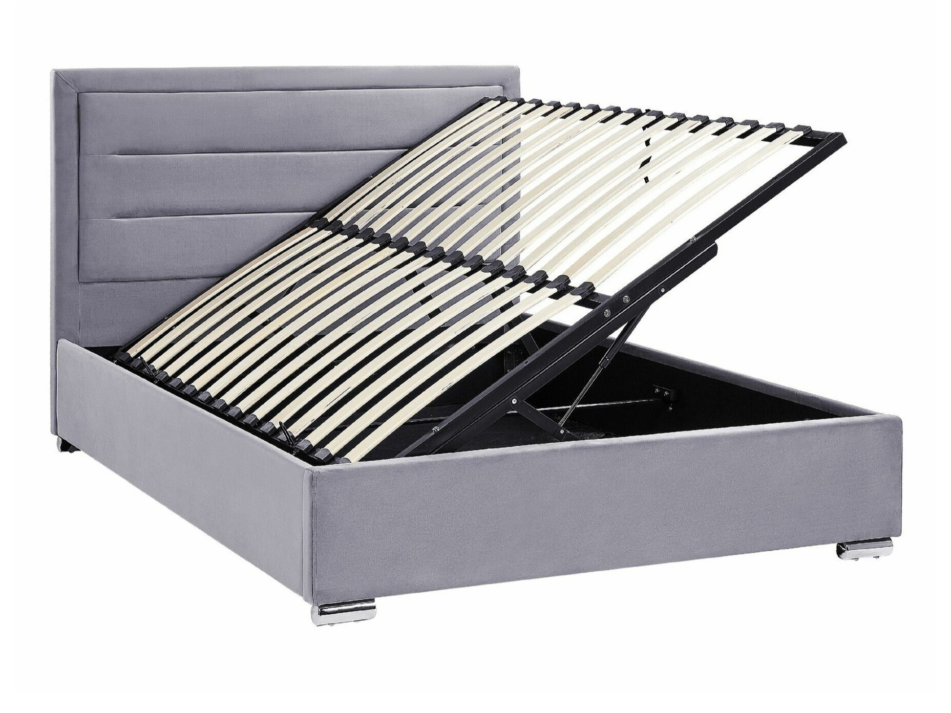 Κρεβάτι Berwyn 1218 (Σκούρο γκρι)