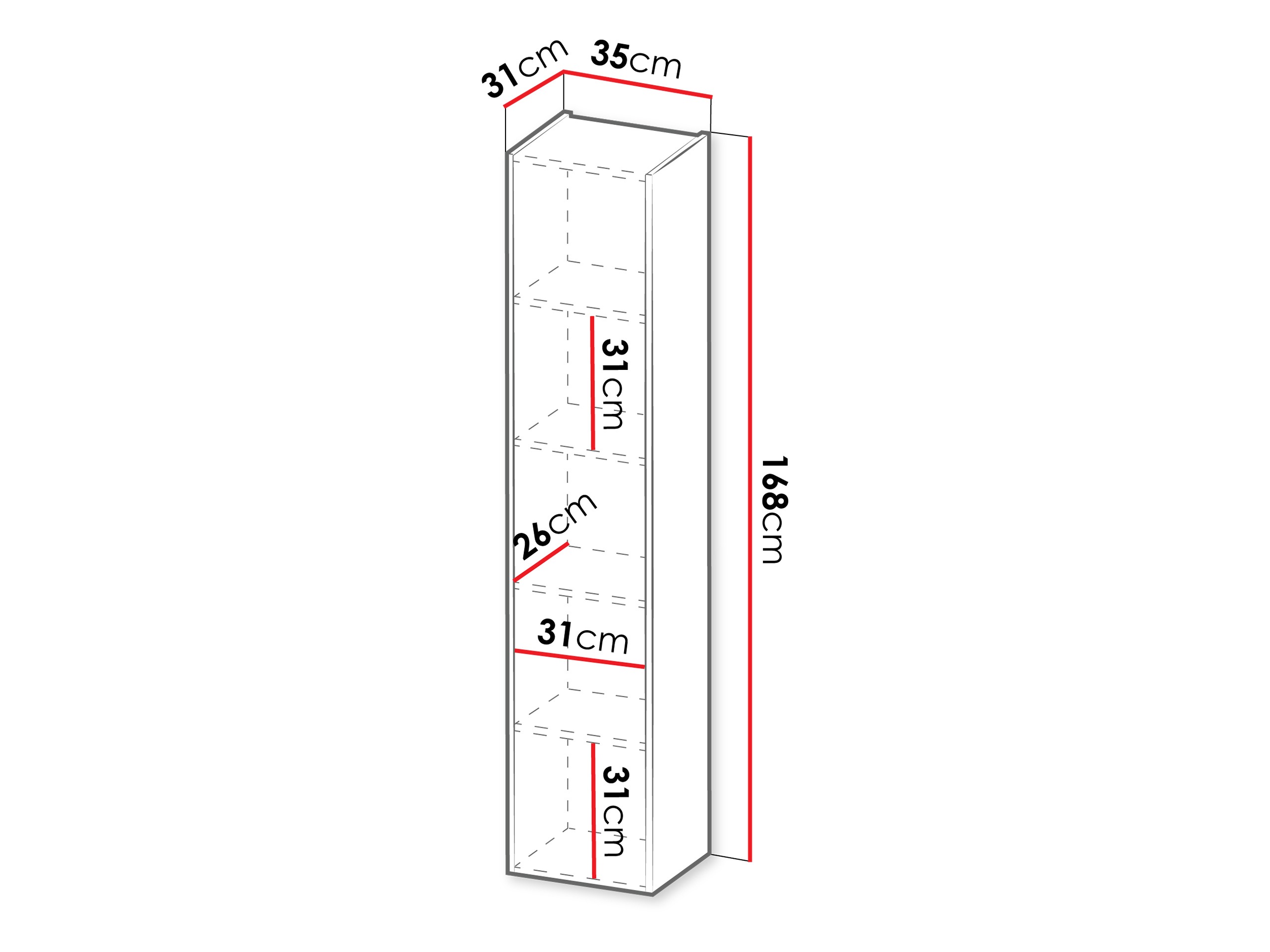 Ράφι τοίχου Donos I