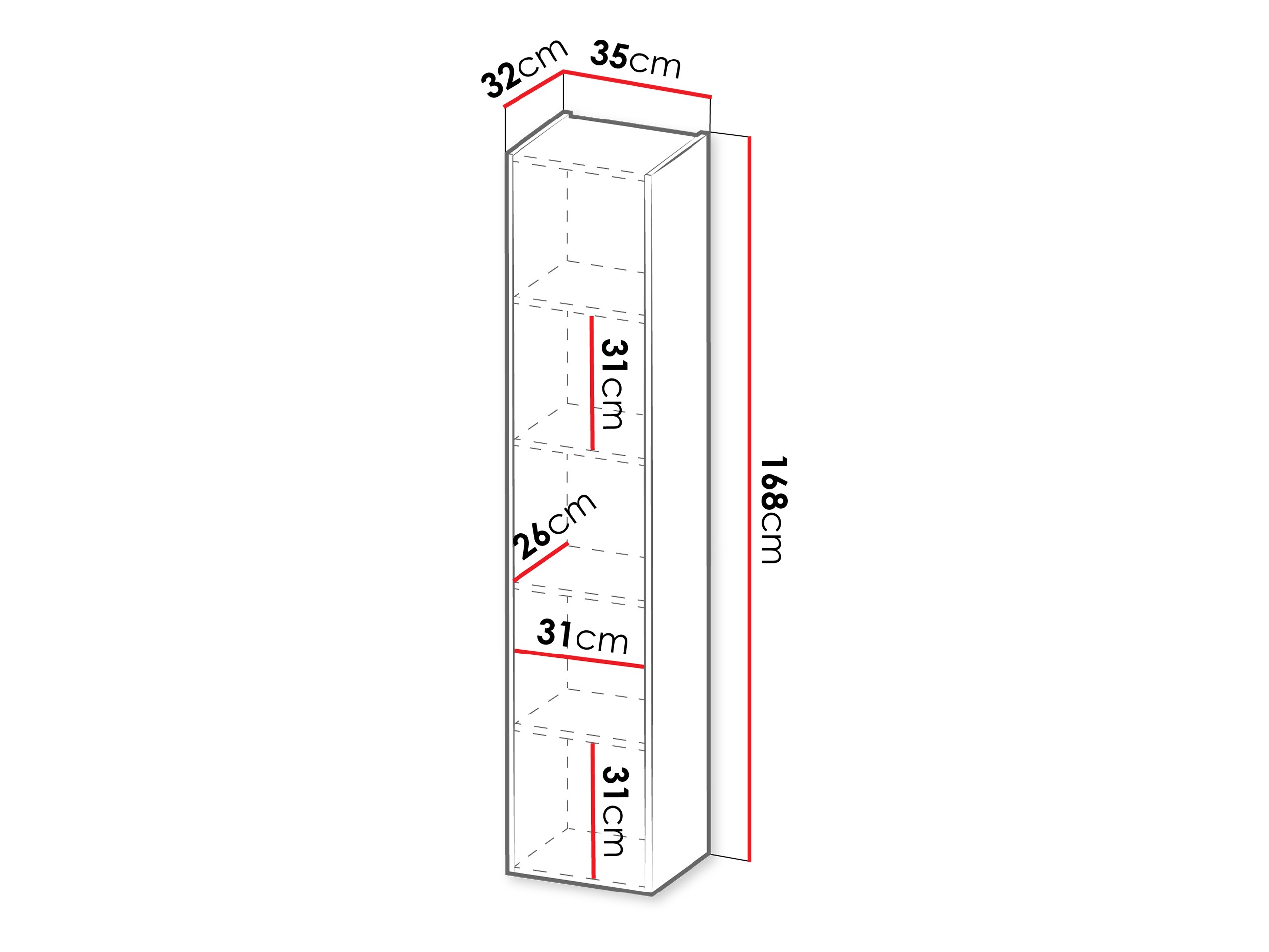 Ράφι τοίχου Donos
