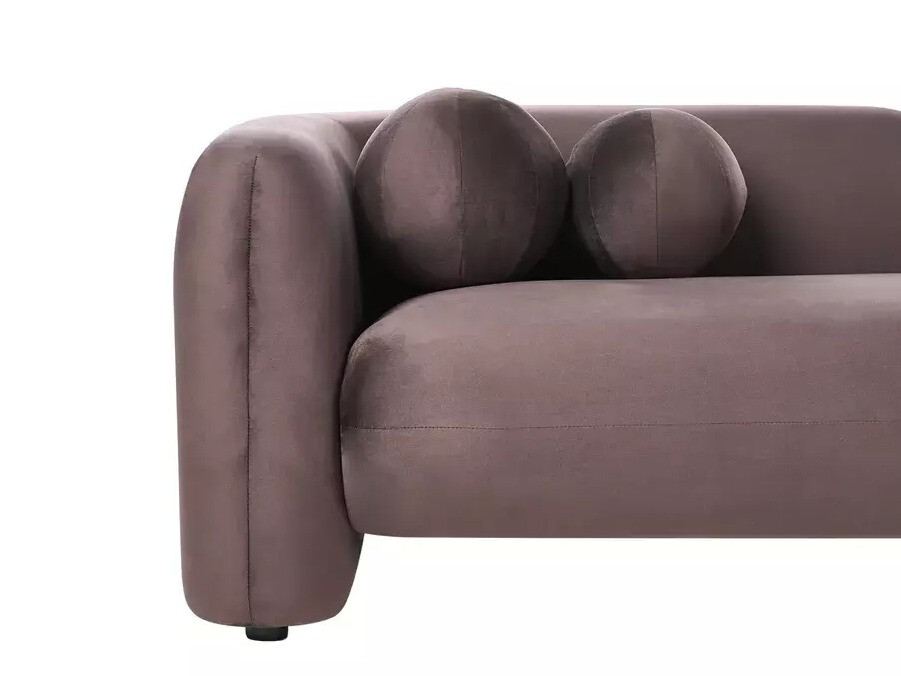 Upholstered furniture set Veselme 104 (Dark brown)