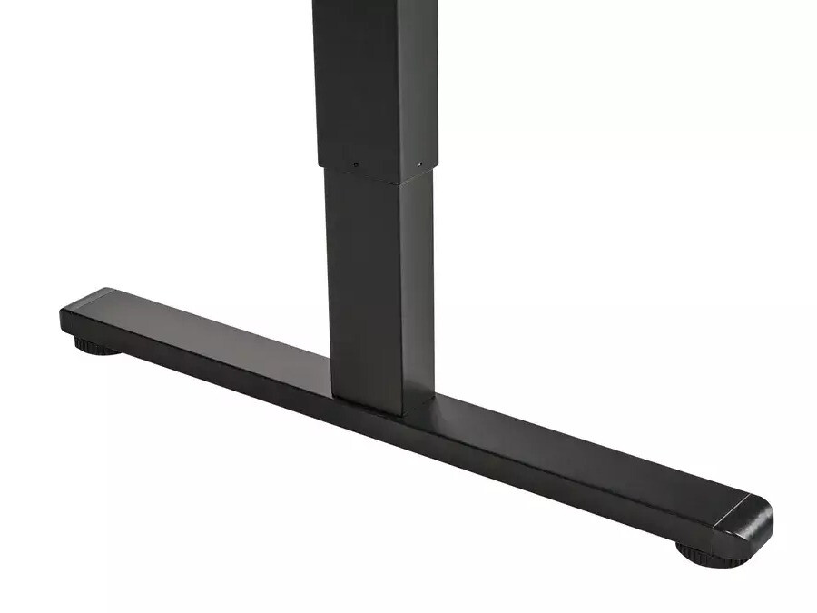 Height-adjustable desk Berwyn 3128 (Black + Brown)