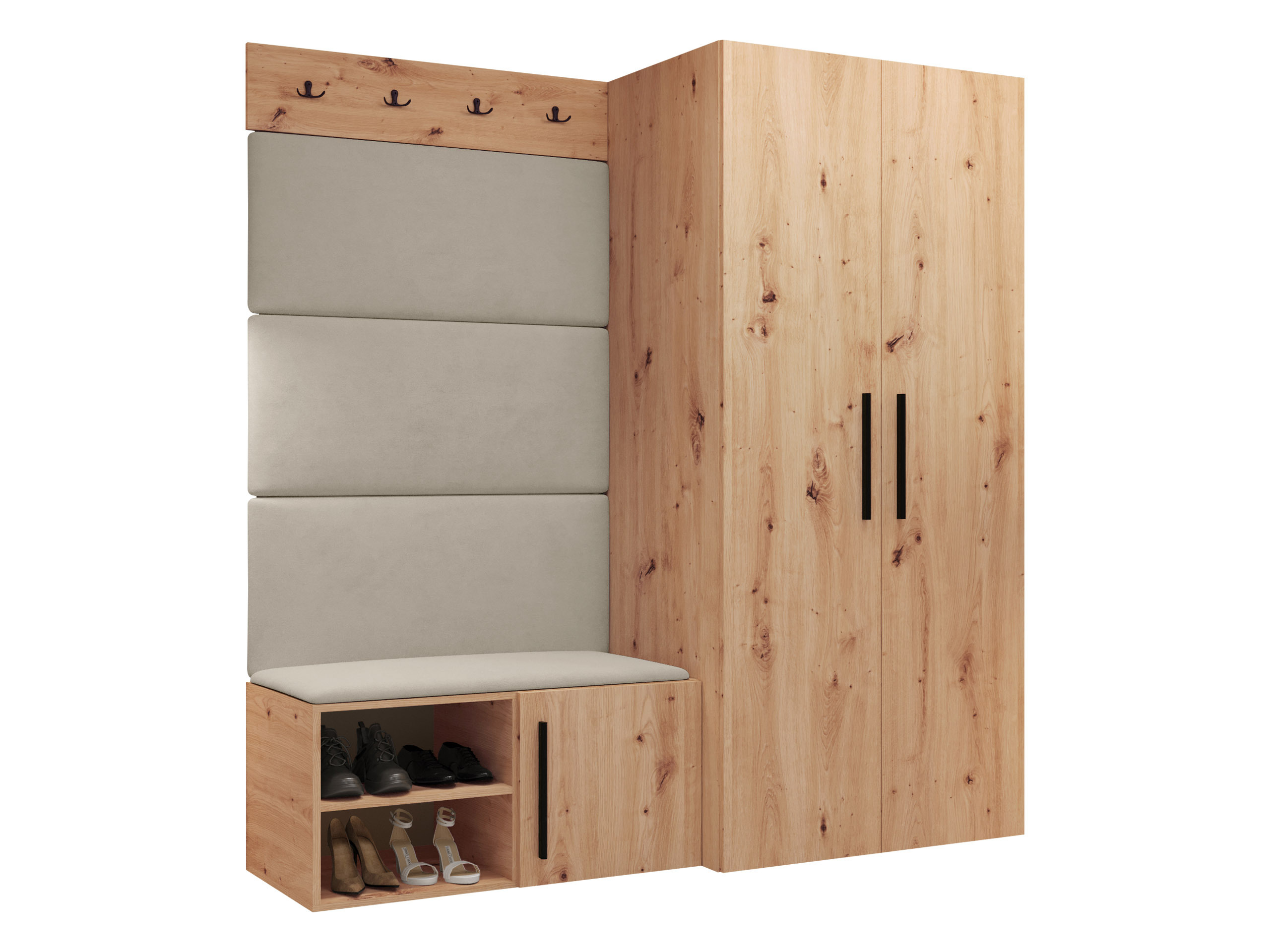 Hallway set Nitos I (Artisan oak)