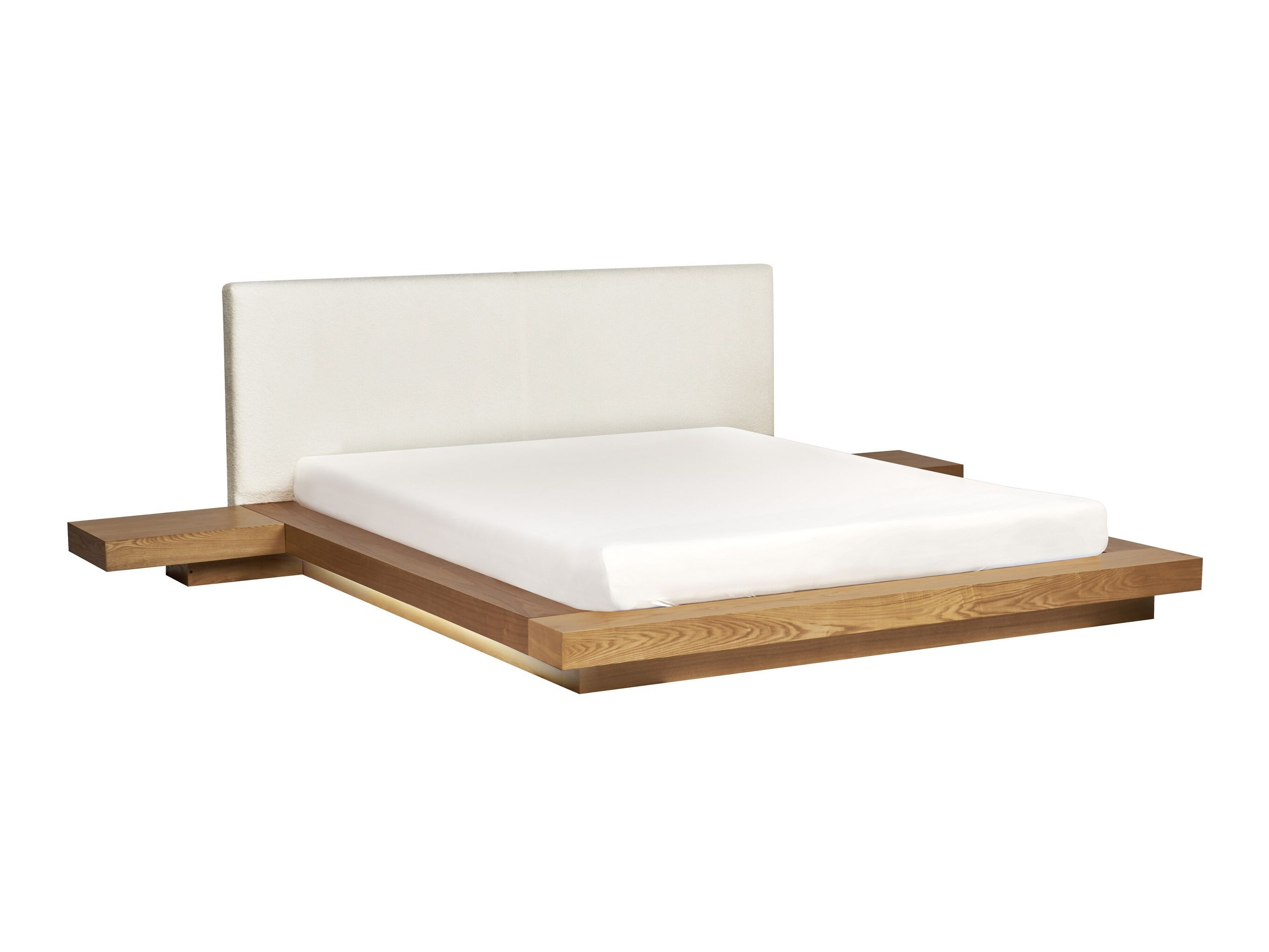 Κρεβάτι Berwyn 3141 (Ανοιχτό χρώμα ξύλου)