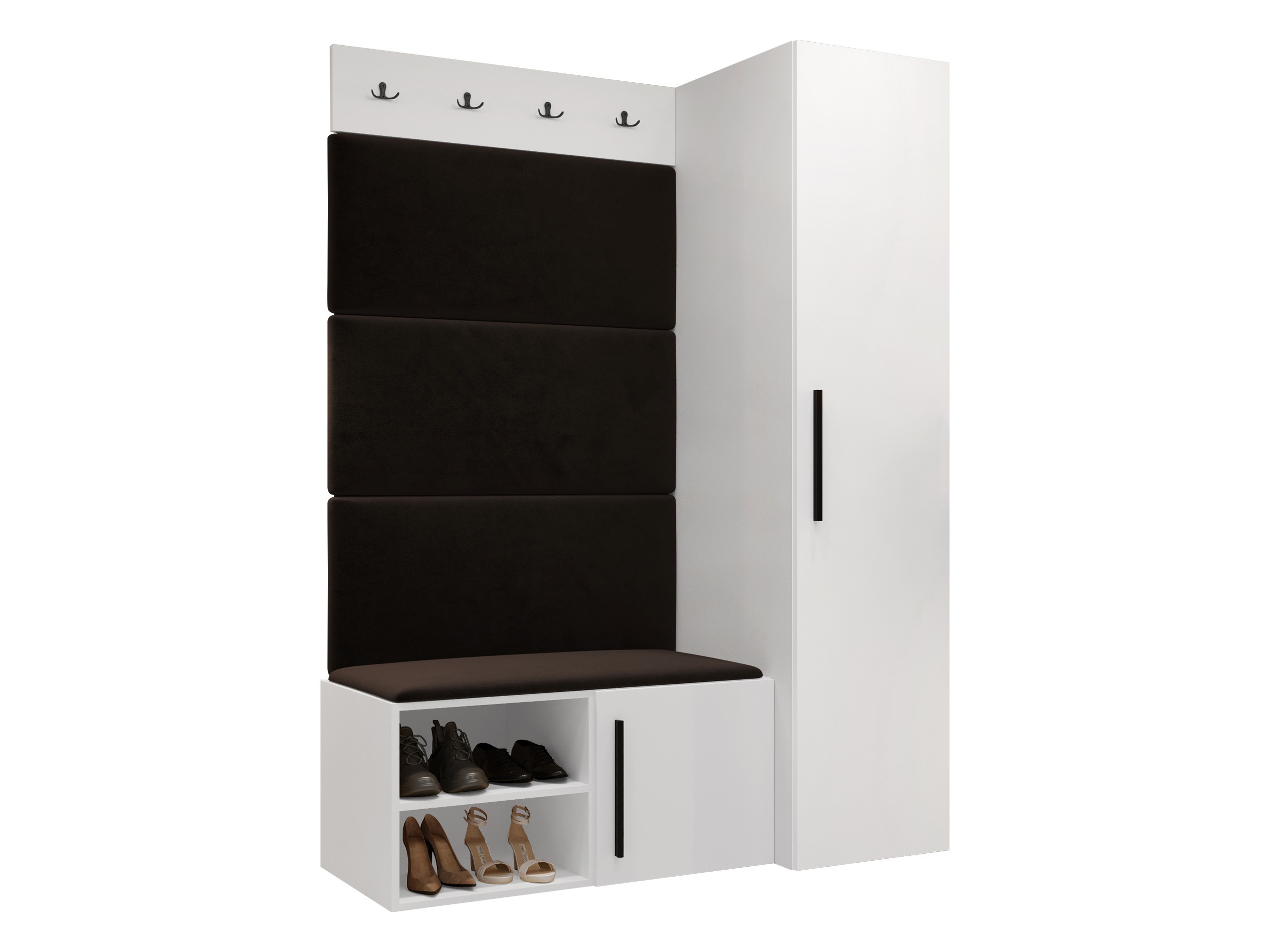 Σετ διαδρόμου Nitos II (Άσπρο)